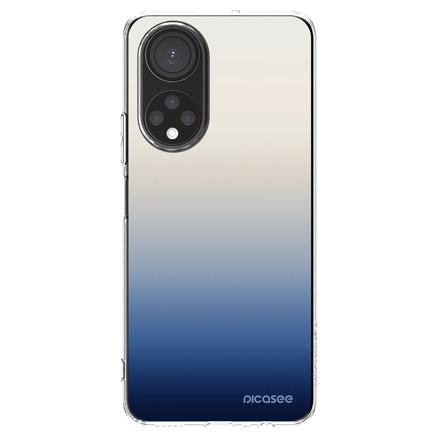 Picasee silikonski prozorni ovitek za Honor X7 - Gravity Fade
