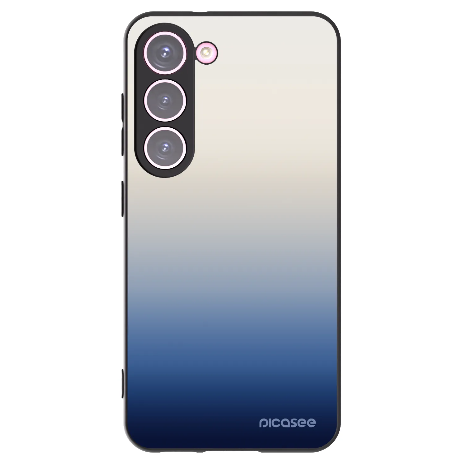 Picasee silikonski črni ovitek za Samsung Galaxy S23 5G - Gravity Fade