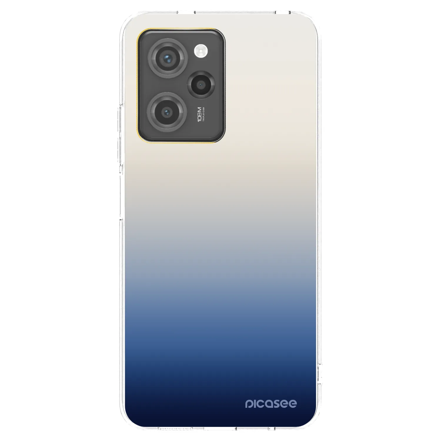 Picasee silikonski črni ovitek za Xiaomi Poco X5 Pro - Gravity Fade
