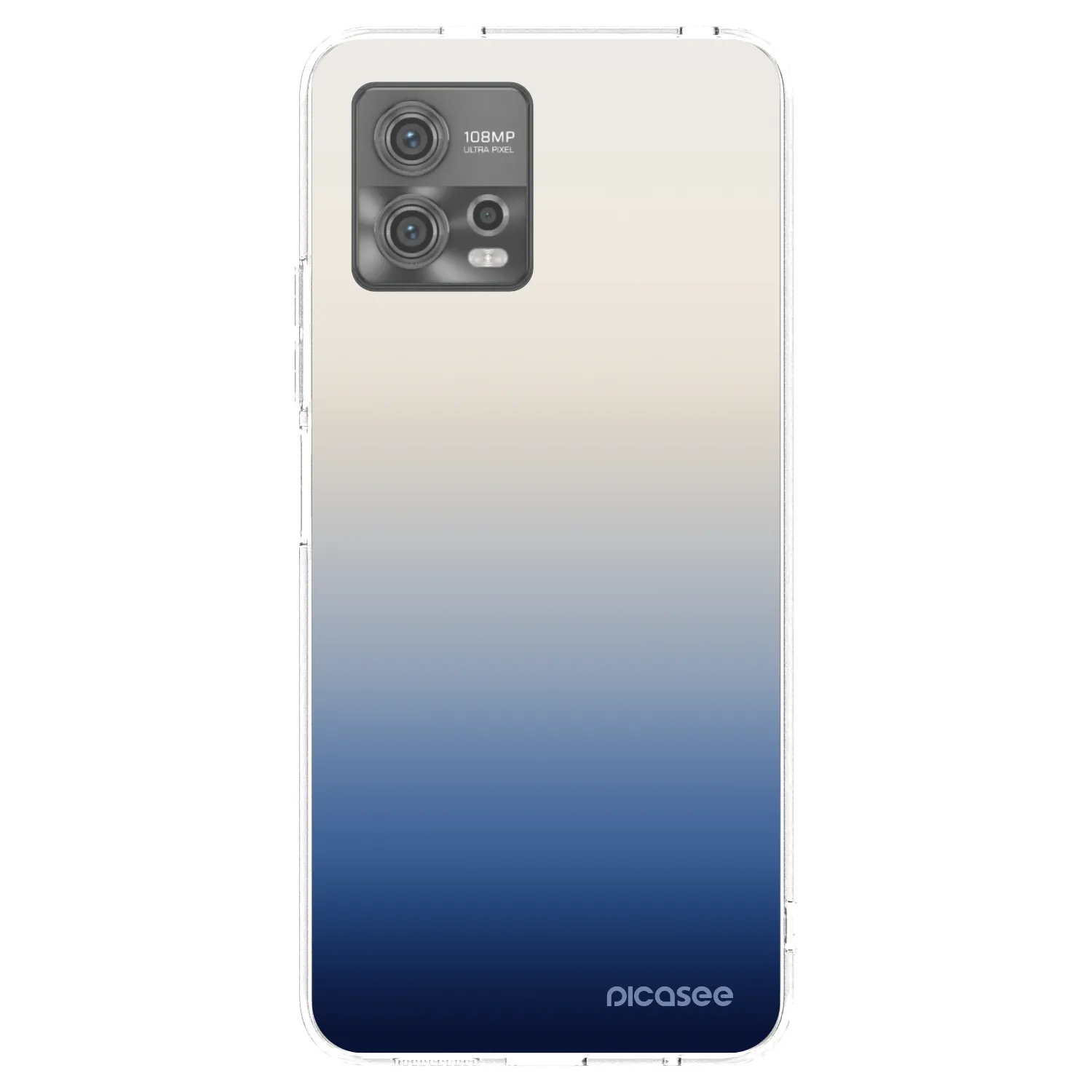 Picasee silikonski prozorni ovitek za Motorola Moto G72 - Gravity Fade
