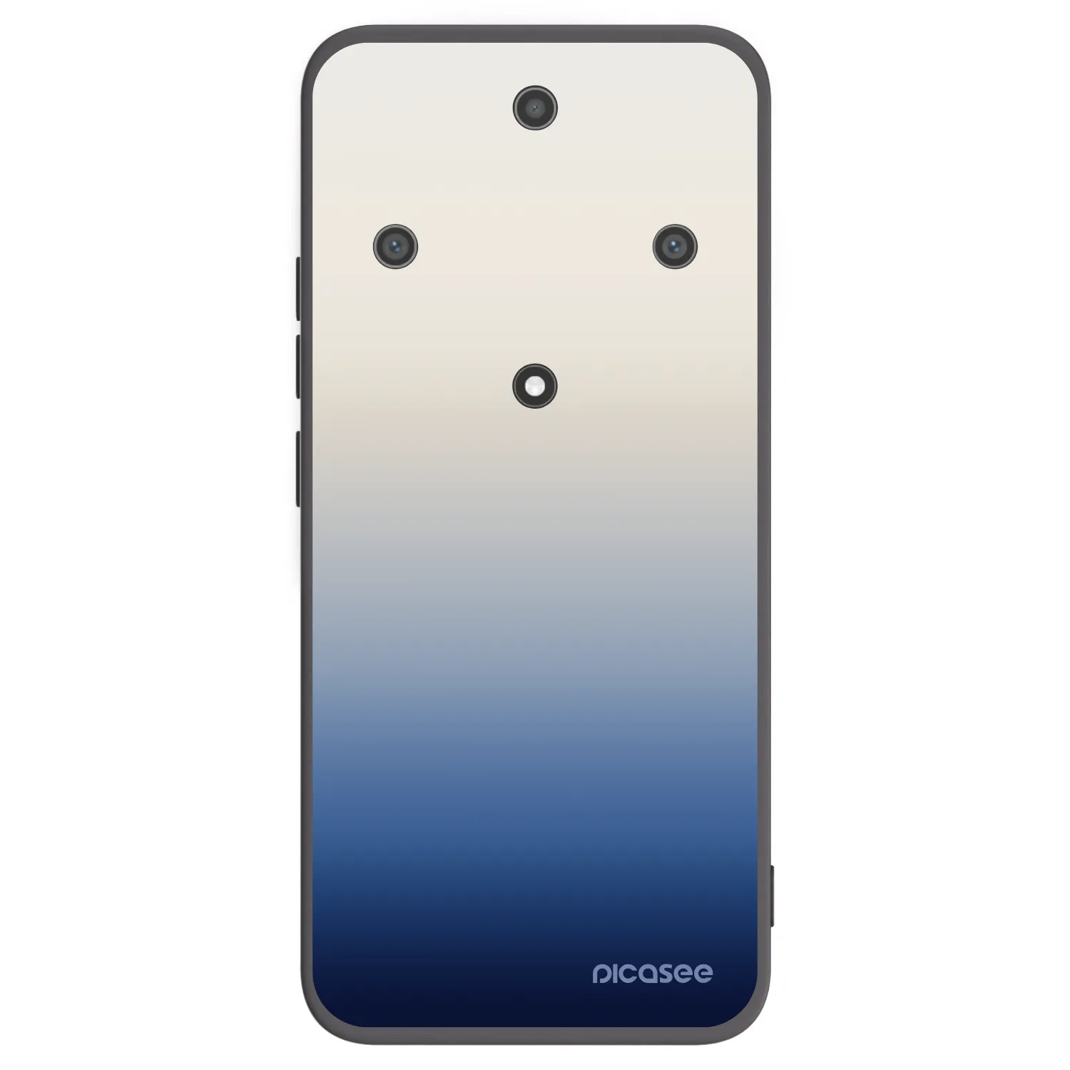 Picasee silikonski črni ovitek za Honor Magic5 Lite 5G - Gravity Fade