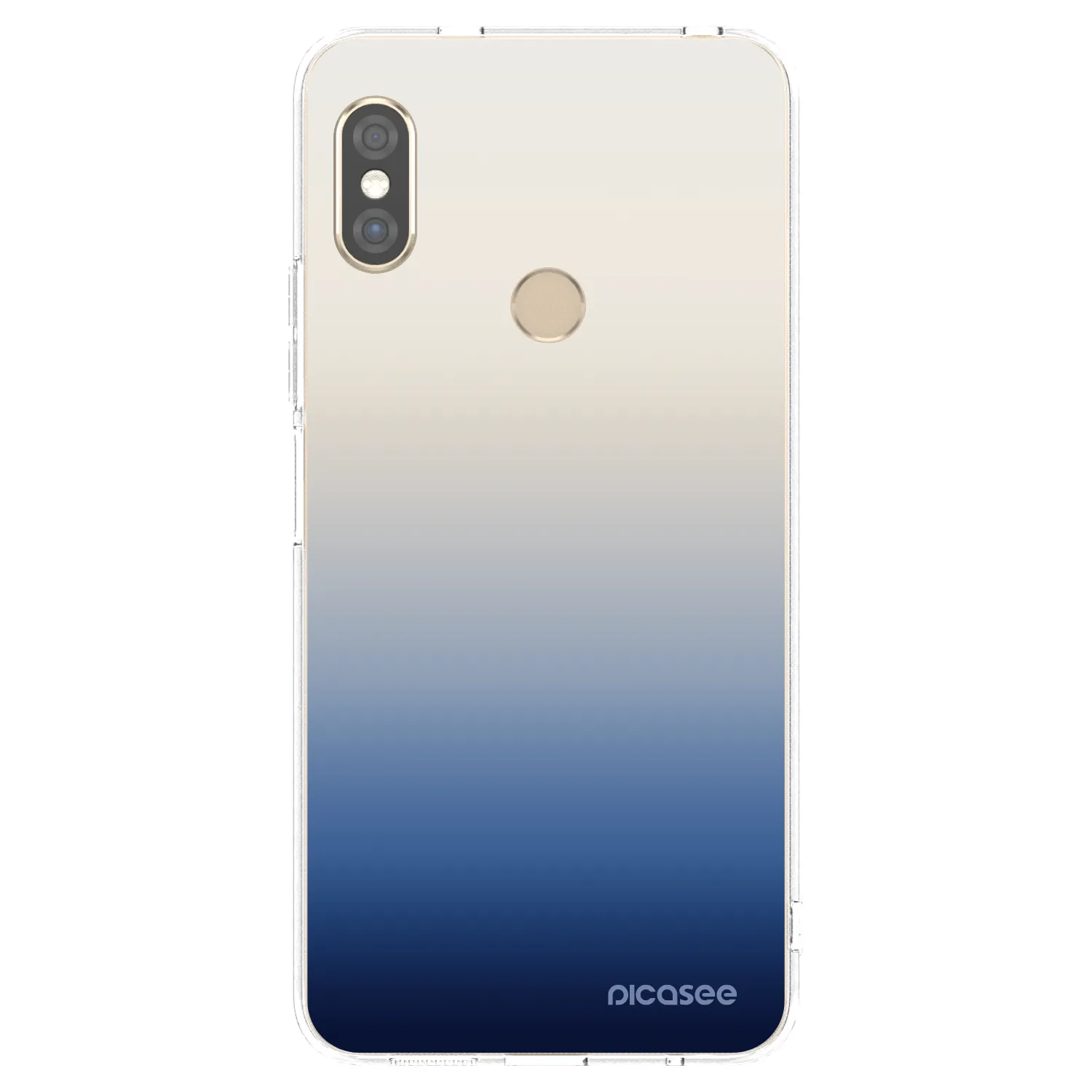 Picasee silikonski prozorni ovitek za Xiaomi Redmi Note 5 Global - Gravity Fade