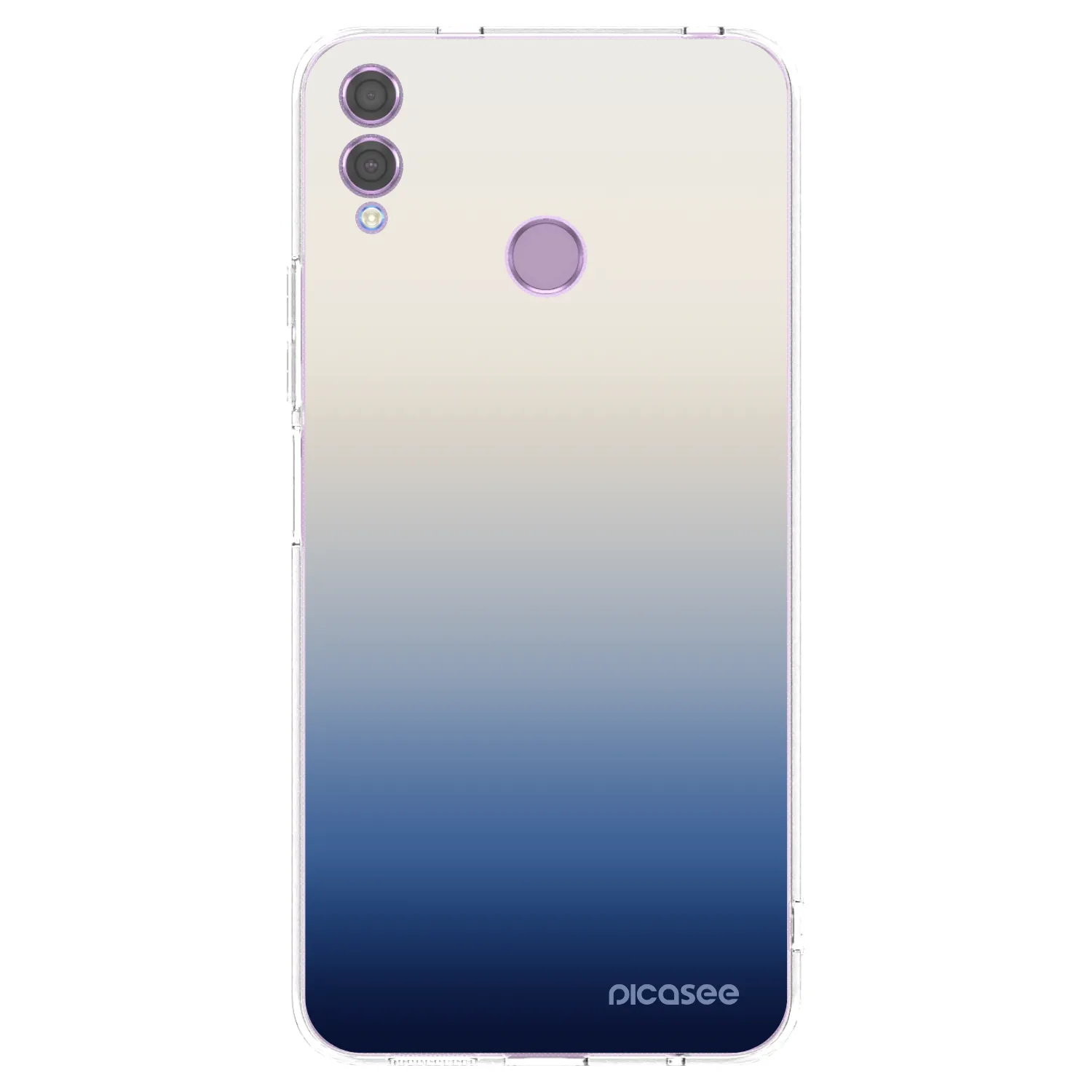 Picasee silikonski prozorni ovitek za Honor 8X - Gravity Fade