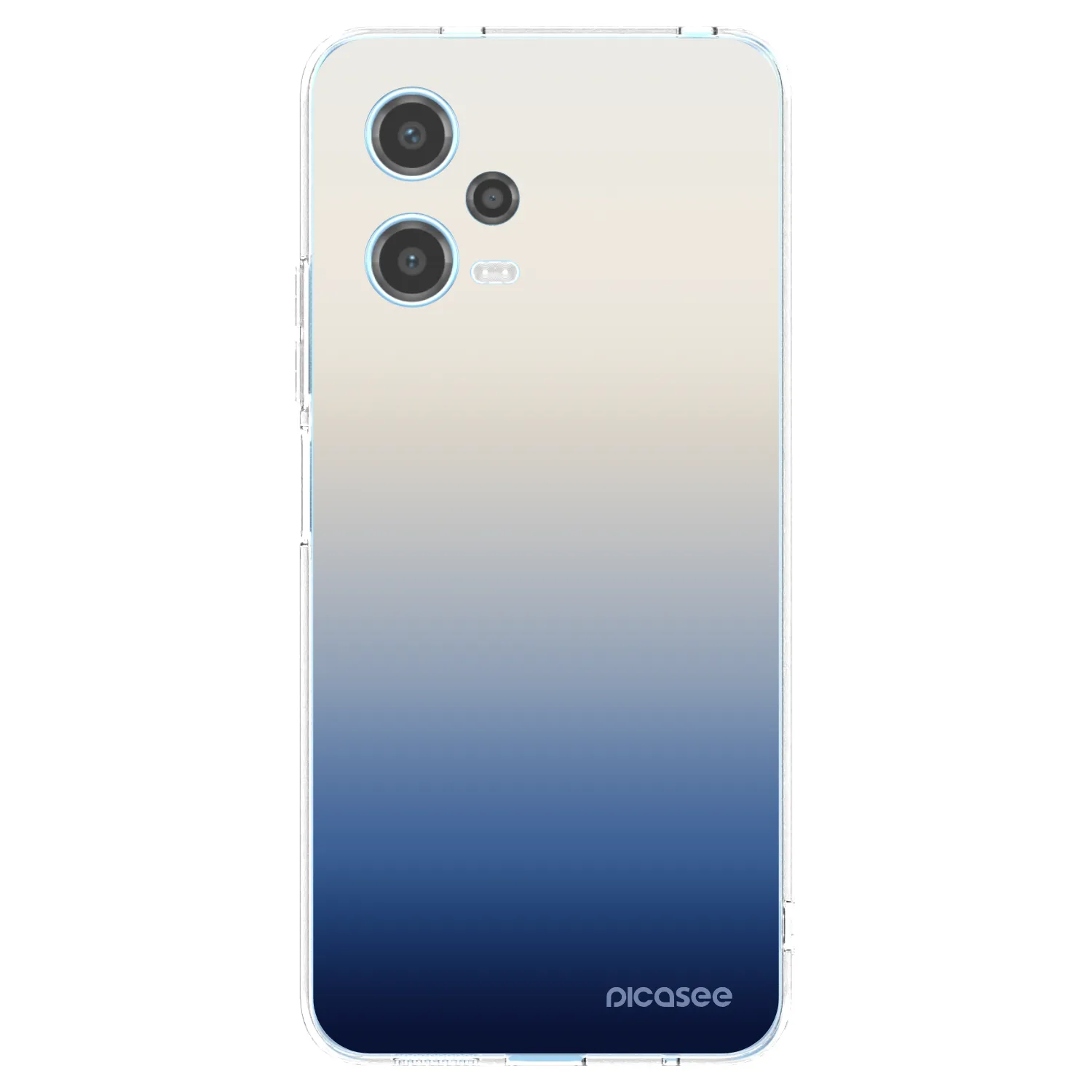Picasee silikonski prozorni ovitek za Xiaomi Redmi Note 12 5G - Gravity Fade