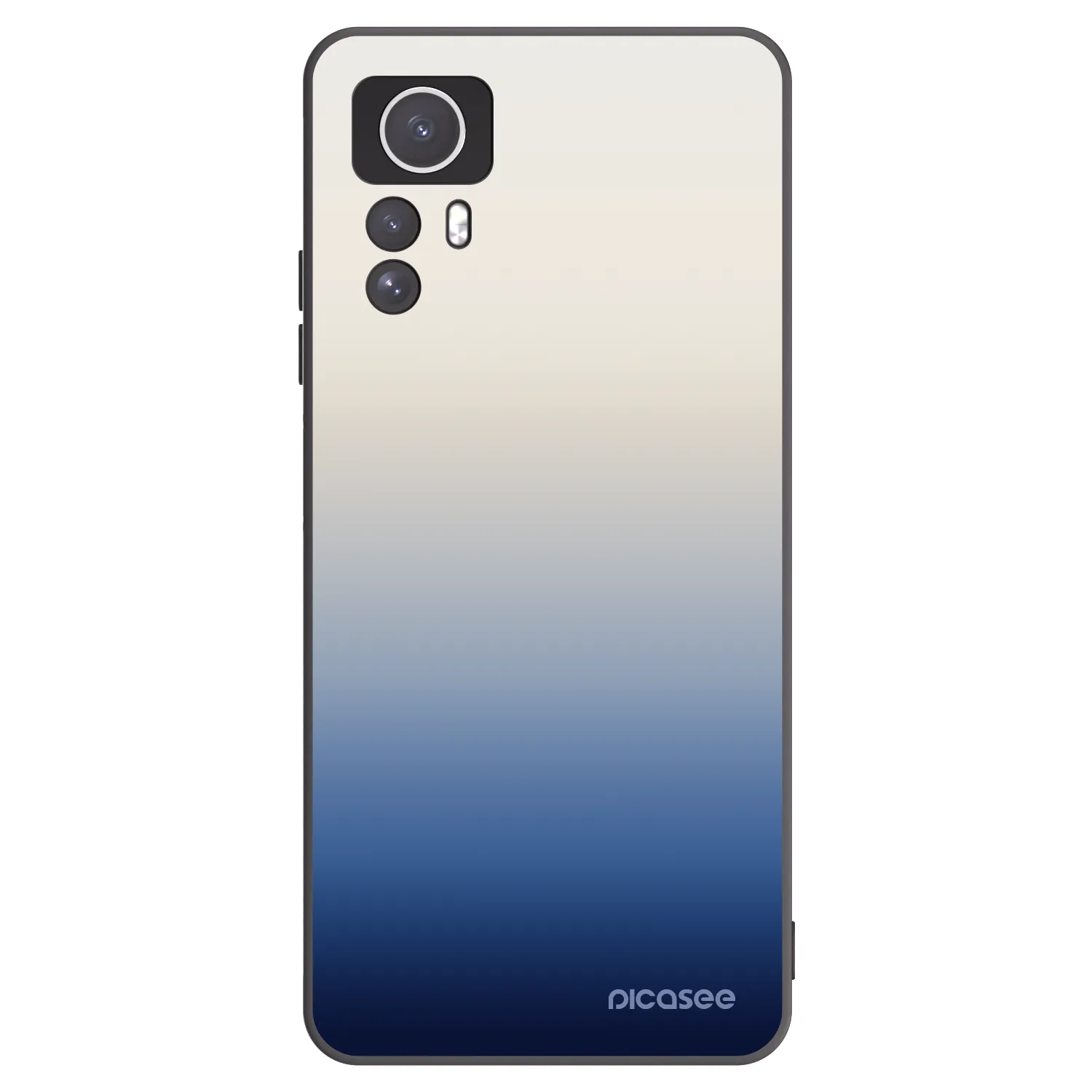 Picasee silikonski črni ovitek za Xiaomi Redmi Note 12S - Gravity Fade