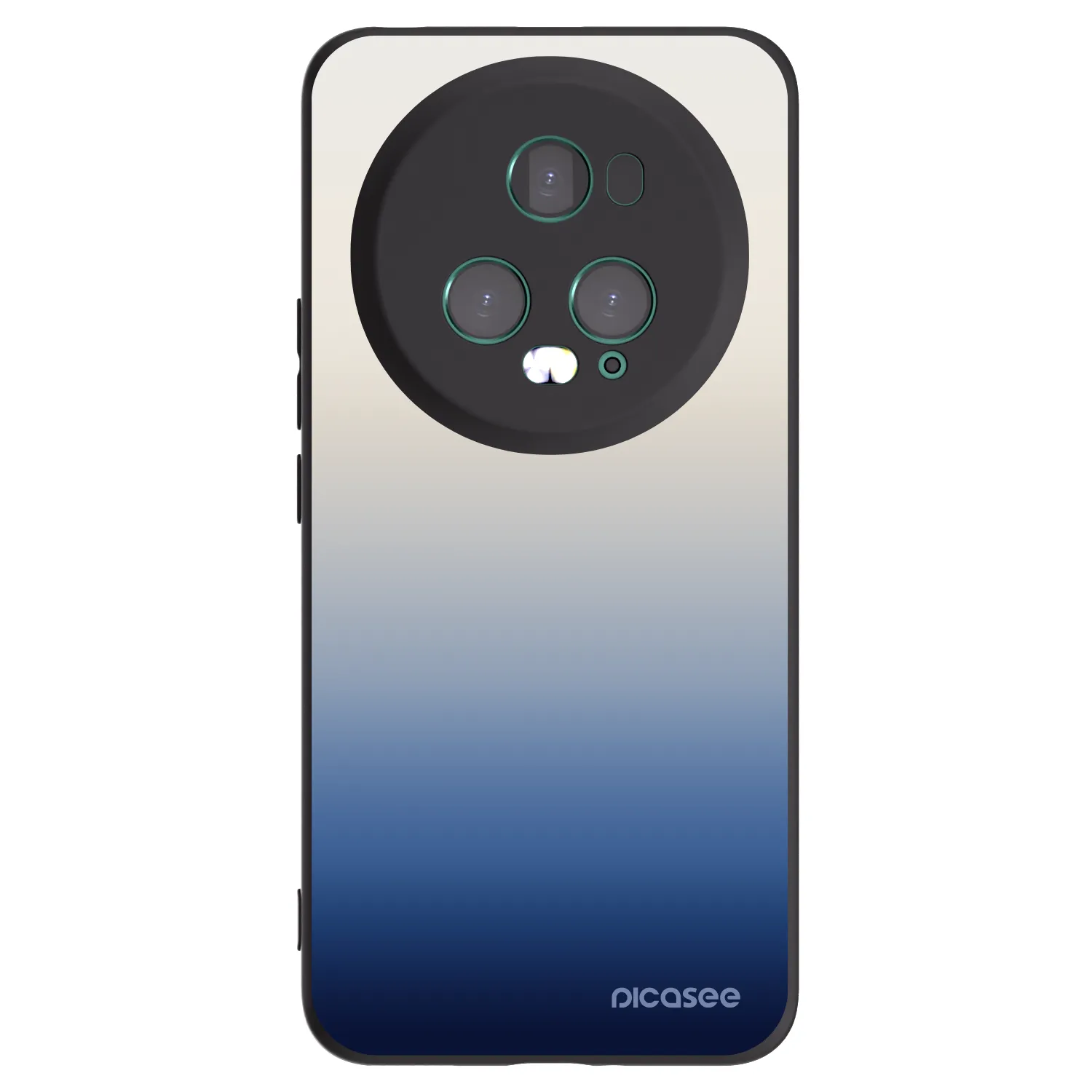 Picasee silikonski črni ovitek za Honor Magic5 Pro - Gravity Fade