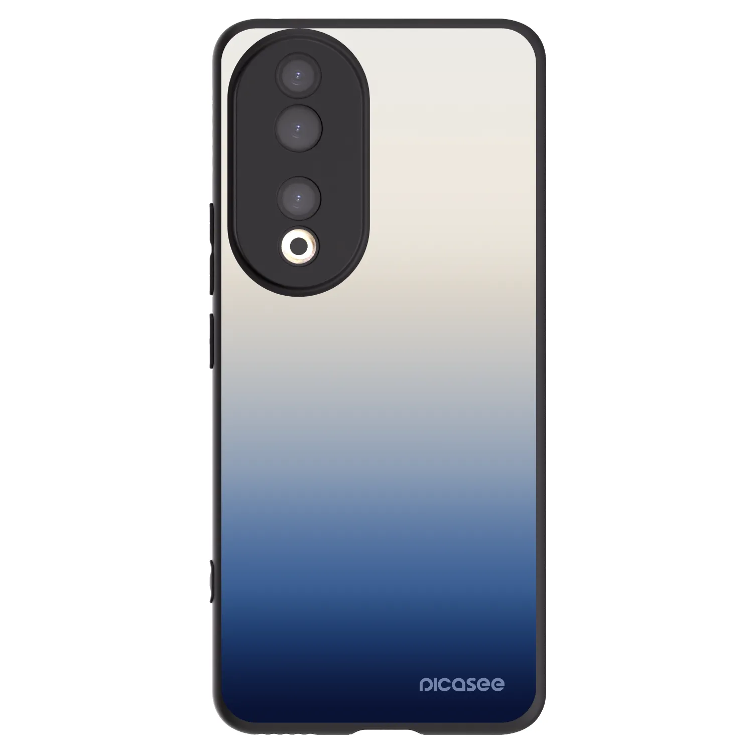 Picasee silikonski črni ovitek za Honor 90 5G - Gravity Fade