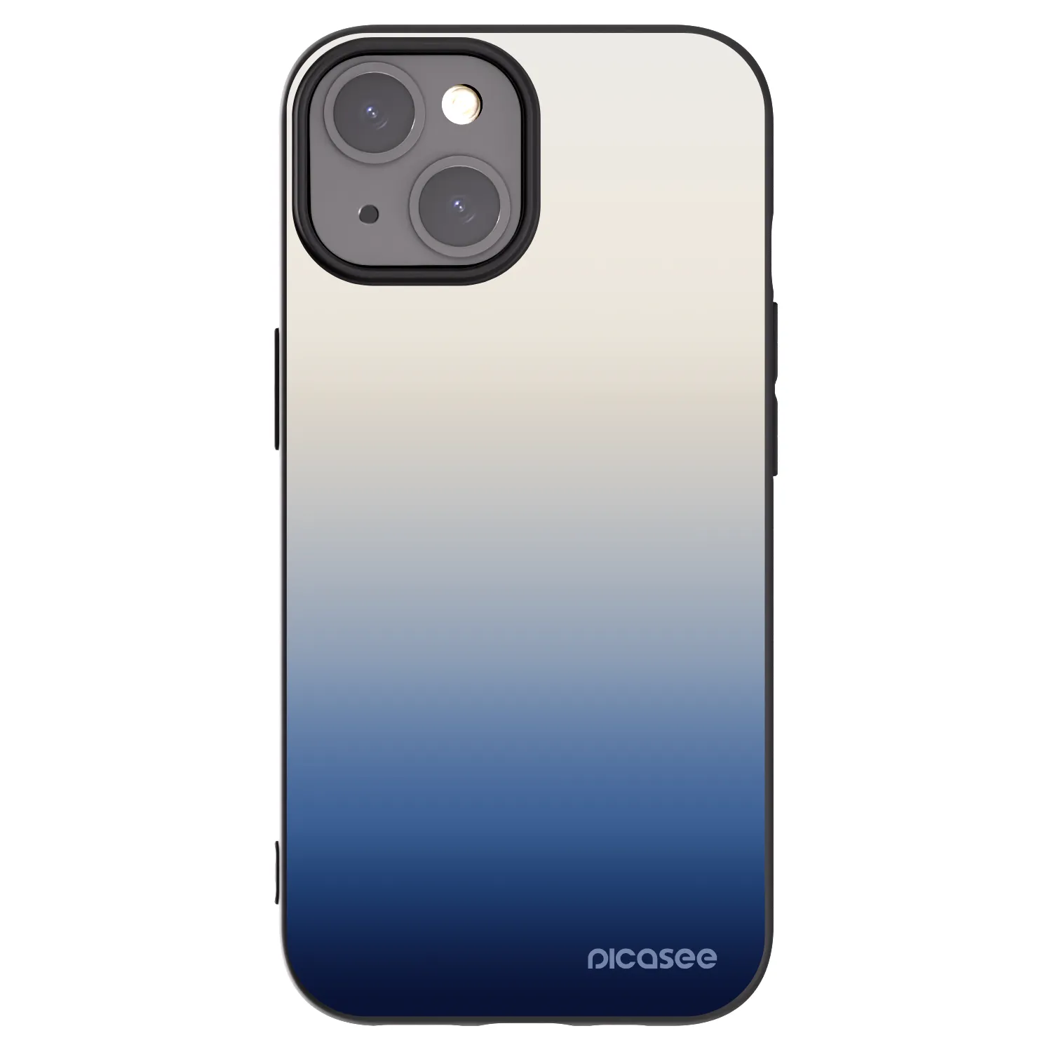 Picasee silikonski črni ovitek za Apple iPhone 15 - Gravity Fade