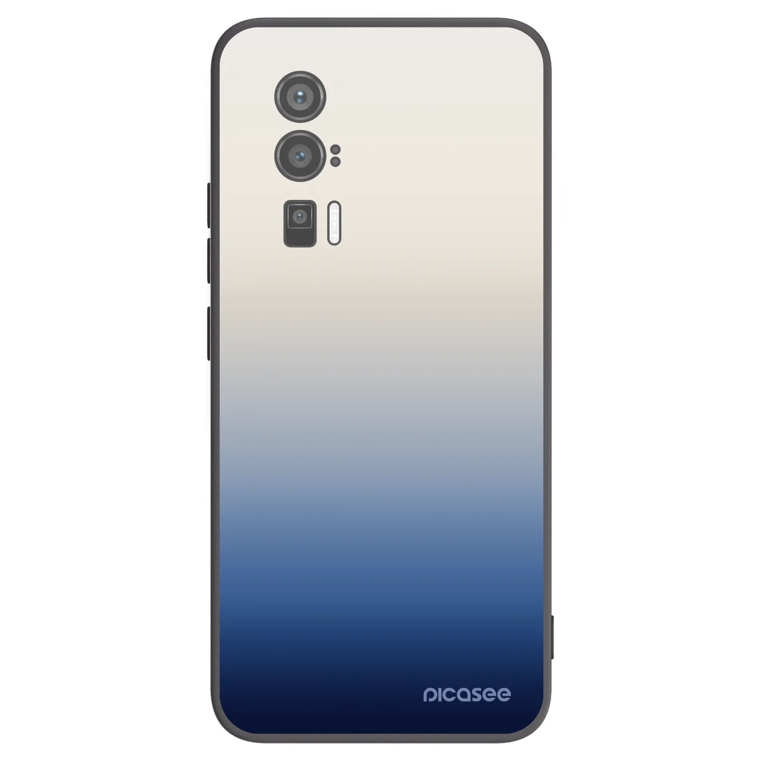 Picasee silikonski črni ovitek za Xiaomi Poco F5 Pro 5G - Gravity Fade