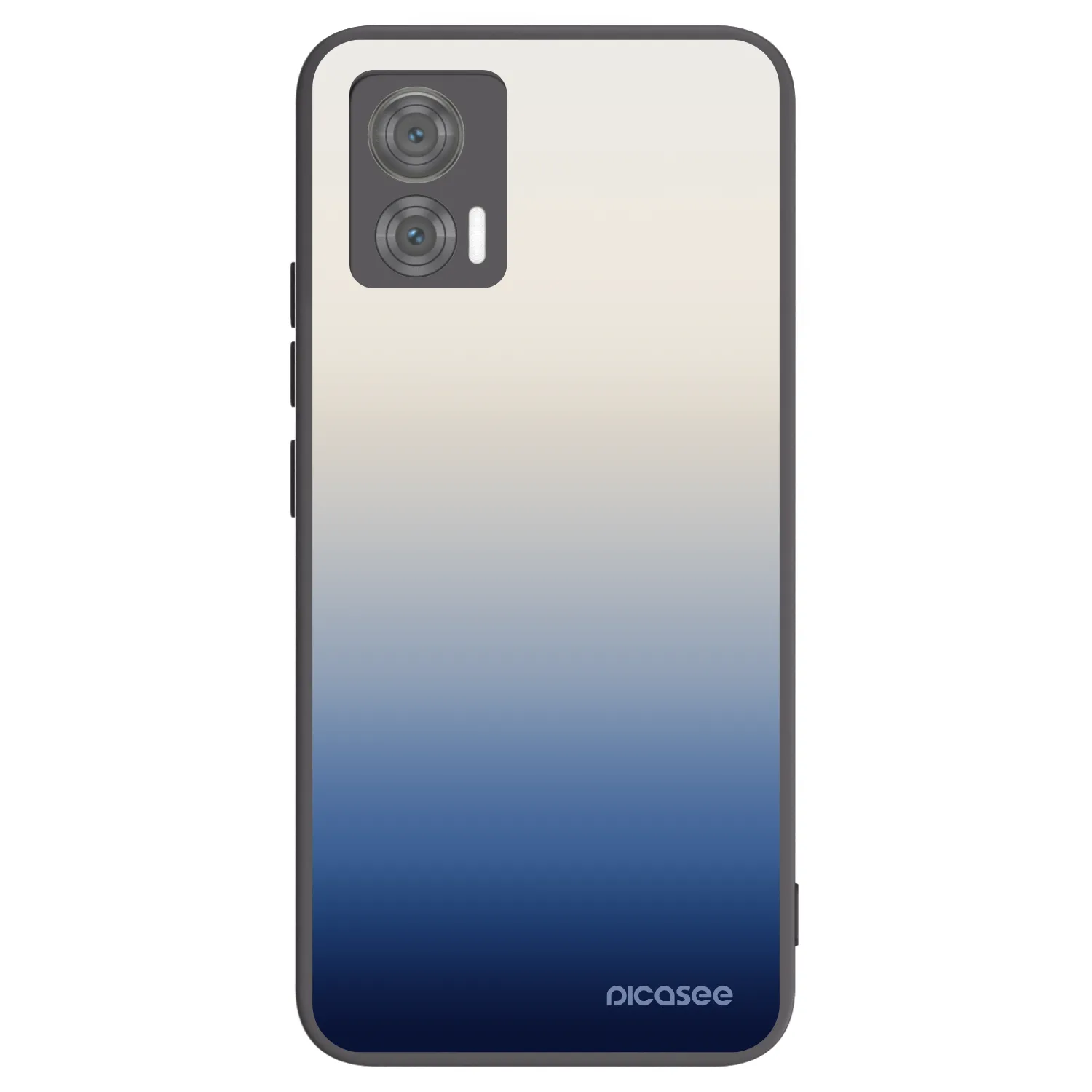 Picasee silikonski črni ovitek za Motorola Edge 30 Neo - Gravity Fade