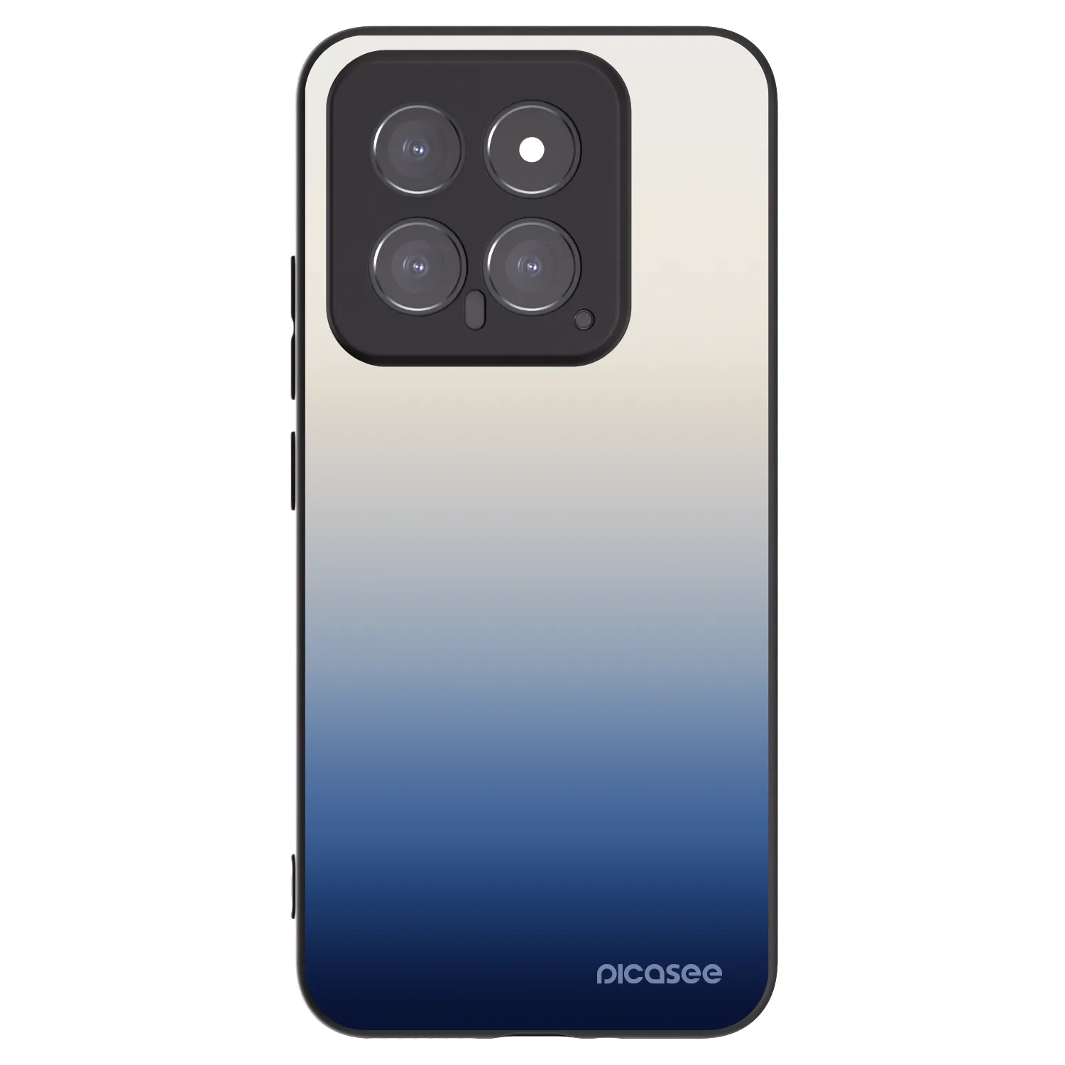 Picasee silikonski črni ovitek za Xiaomi 14 - Gravity Fade