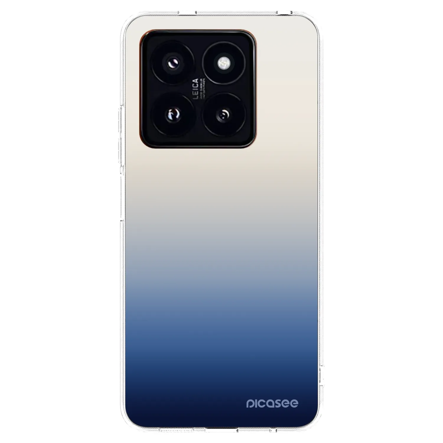 Picasee silikonski prozorni ovitek za Xiaomi 14 Pro - Gravity Fade