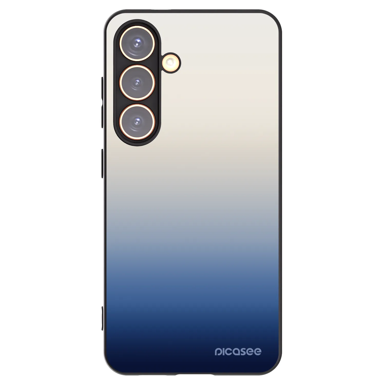 Picasee silikonski črni ovitek za Samsung Galaxy S24 S921B 5G - Gravity Fade