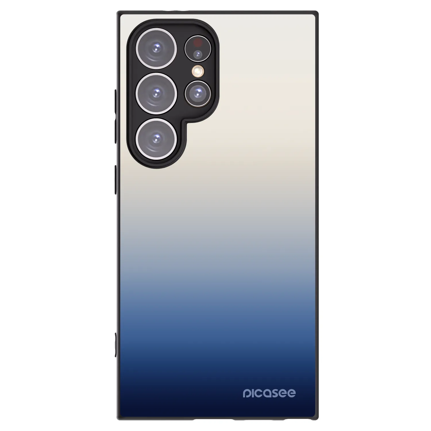 Picasee silikonski črni ovitek za Samsung Galaxy S24 Ultra S928B 5G - Gravity Fade