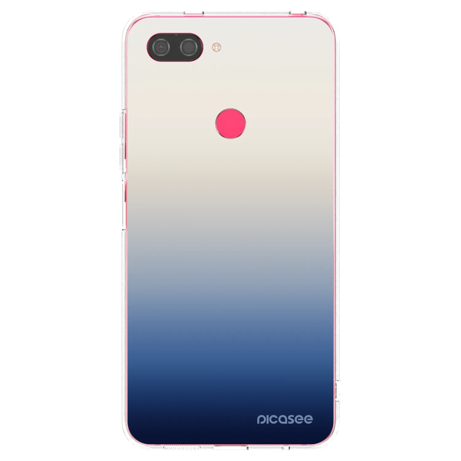 Picasee silikonski prozorni ovitek za Xiaomi Mi 8 Lite - Gravity Fade