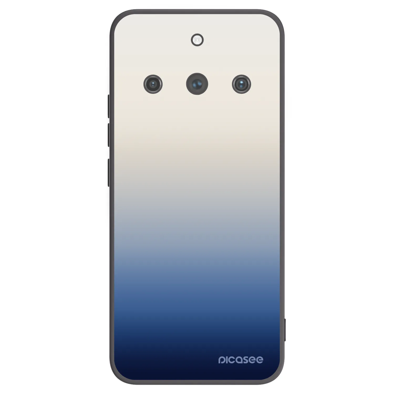 Picasee silikonski črni ovitek za Realme 11 Pro+ - Gravity Fade