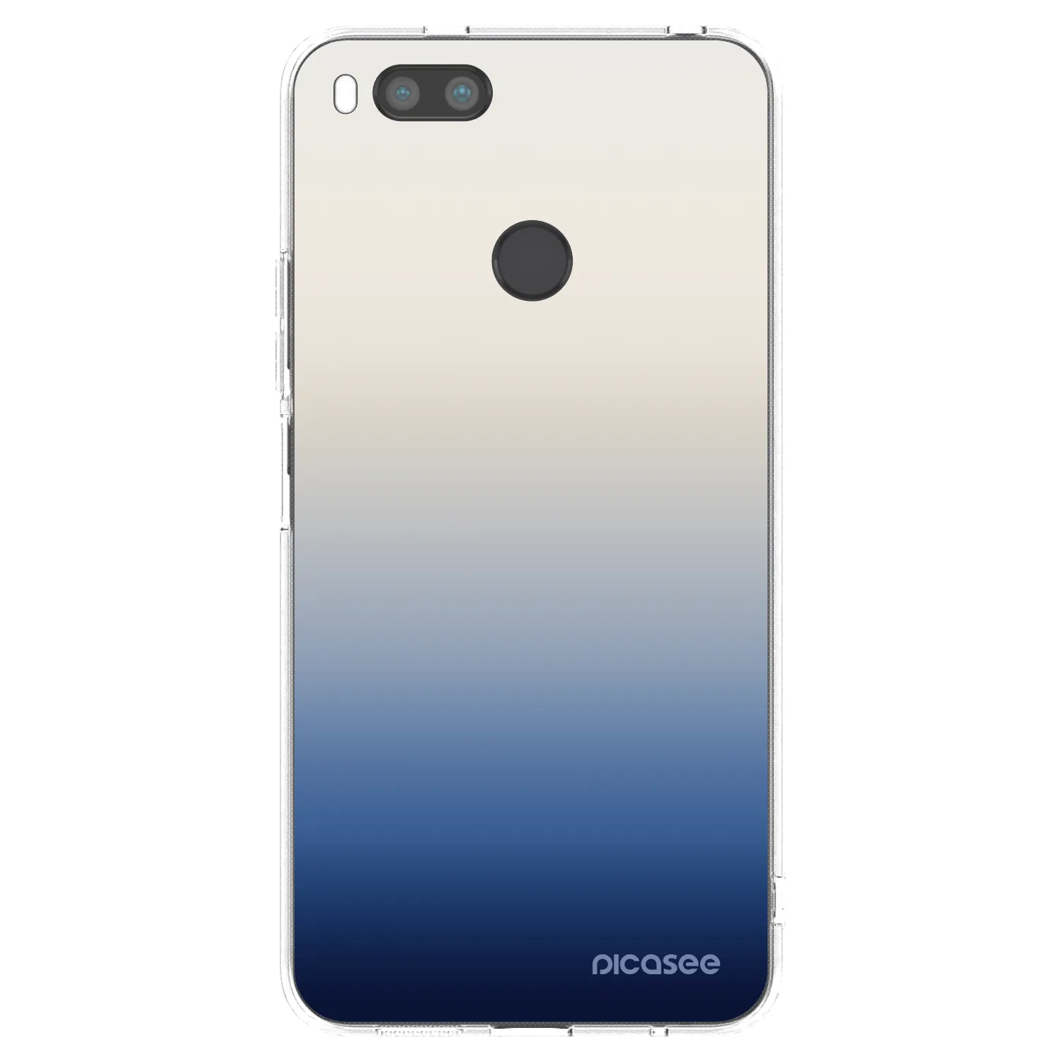 Picasee silikonski prozorni ovitek za Xiaomi Mi A1 Global - Gravity Fade
