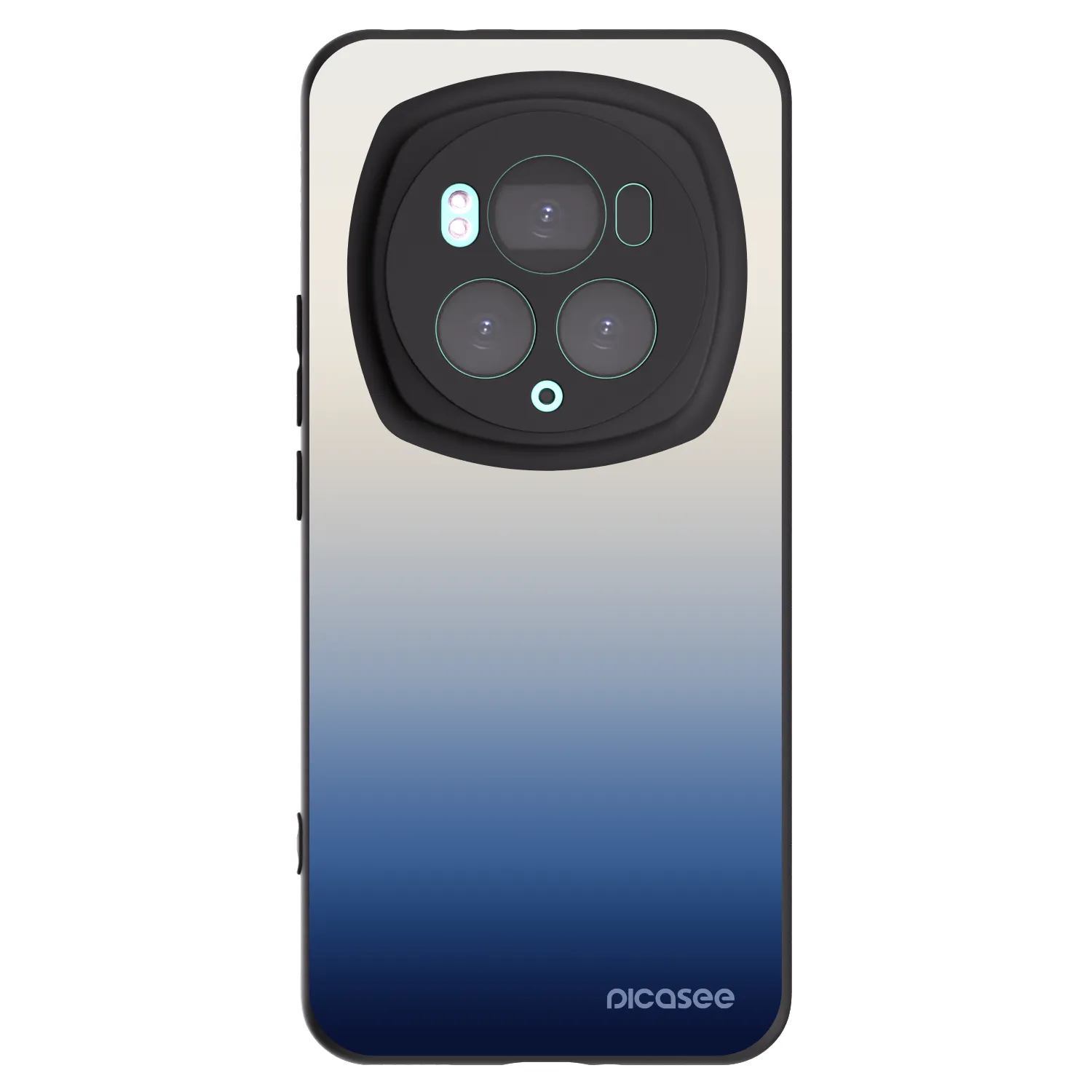 Picasee silikonski črni ovitek za Honor Magic6 Pro - Gravity Fade