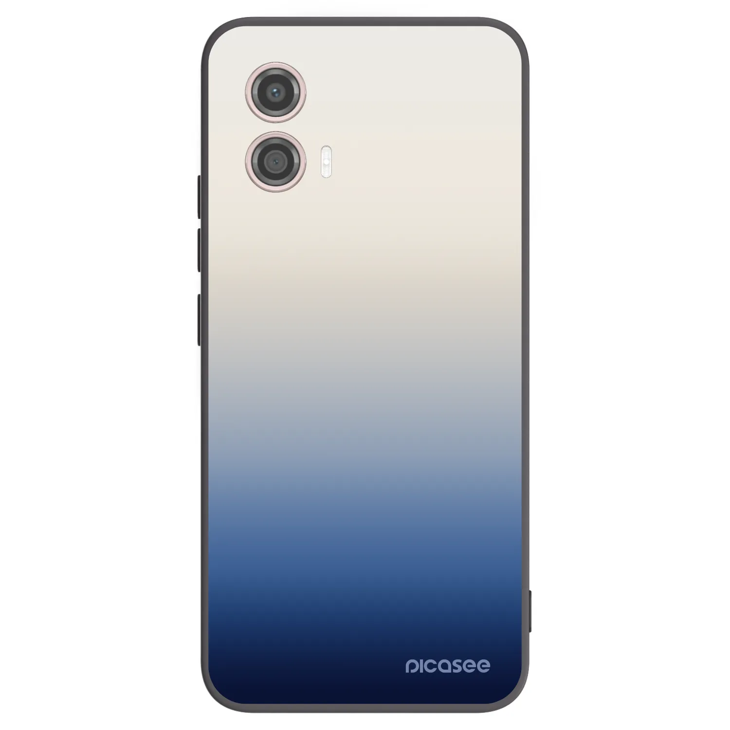 Picasee silikonski črni ovitek za Motorola Moto G53 5G - Gravity Fade