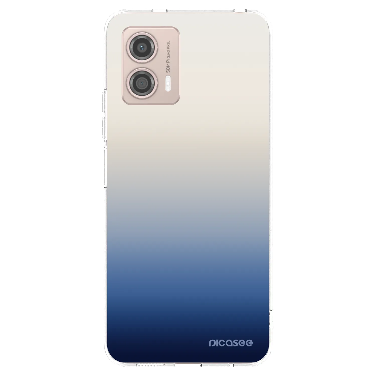 Picasee silikonski prozorni ovitek za Motorola Moto G53 5G - Gravity Fade