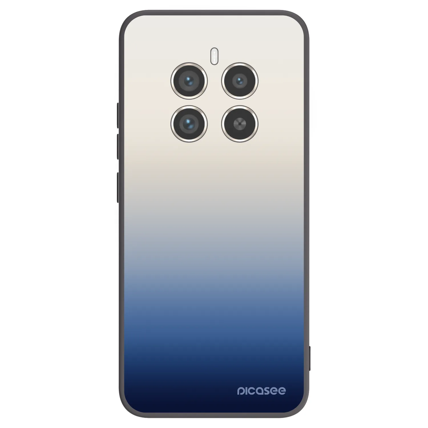 Picasee silikonski črni ovitek za Realme 12 Pro 5G - Gravity Fade