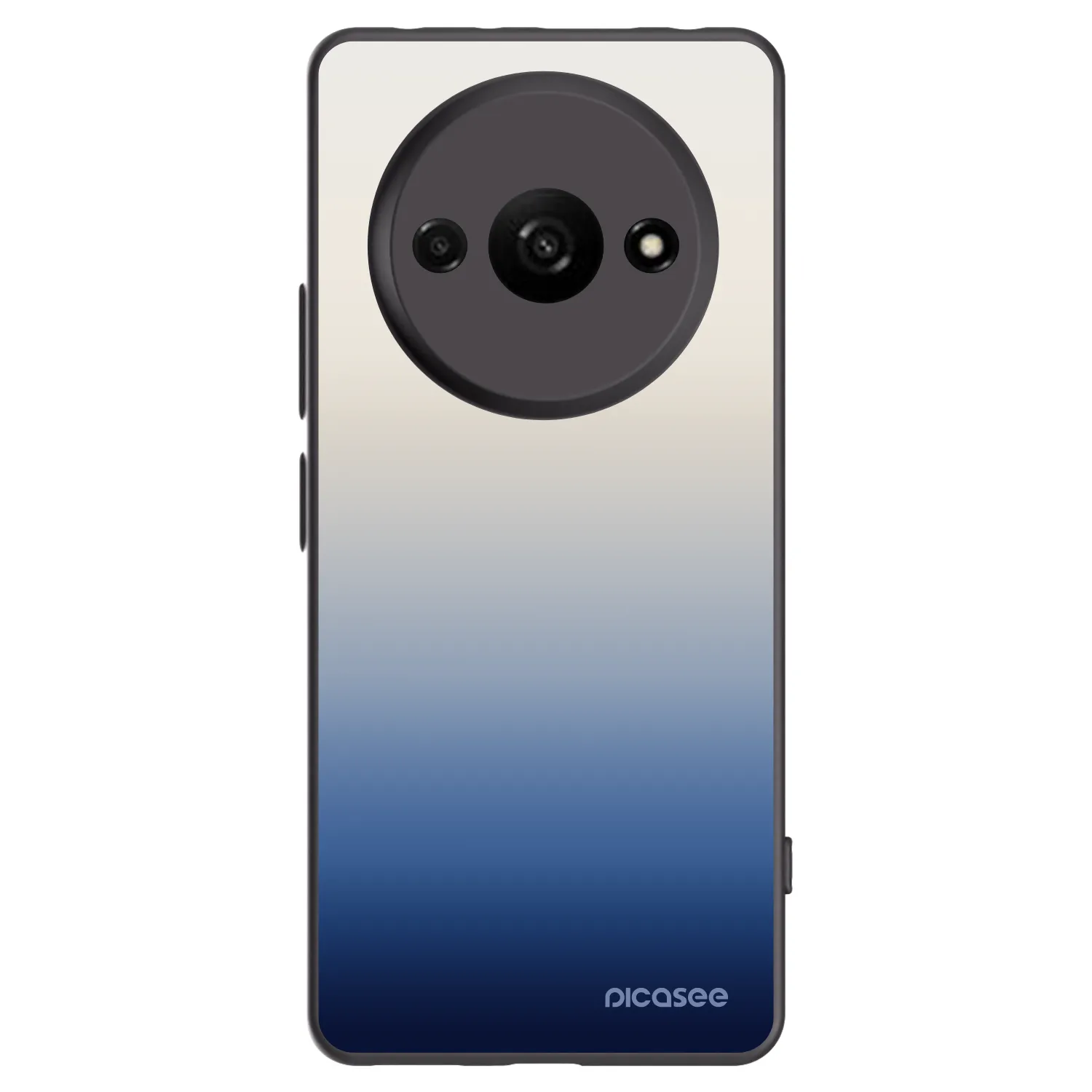 Picasee silikonski črni ovitek za Xiaomi Redmi A3 - Gravity Fade
