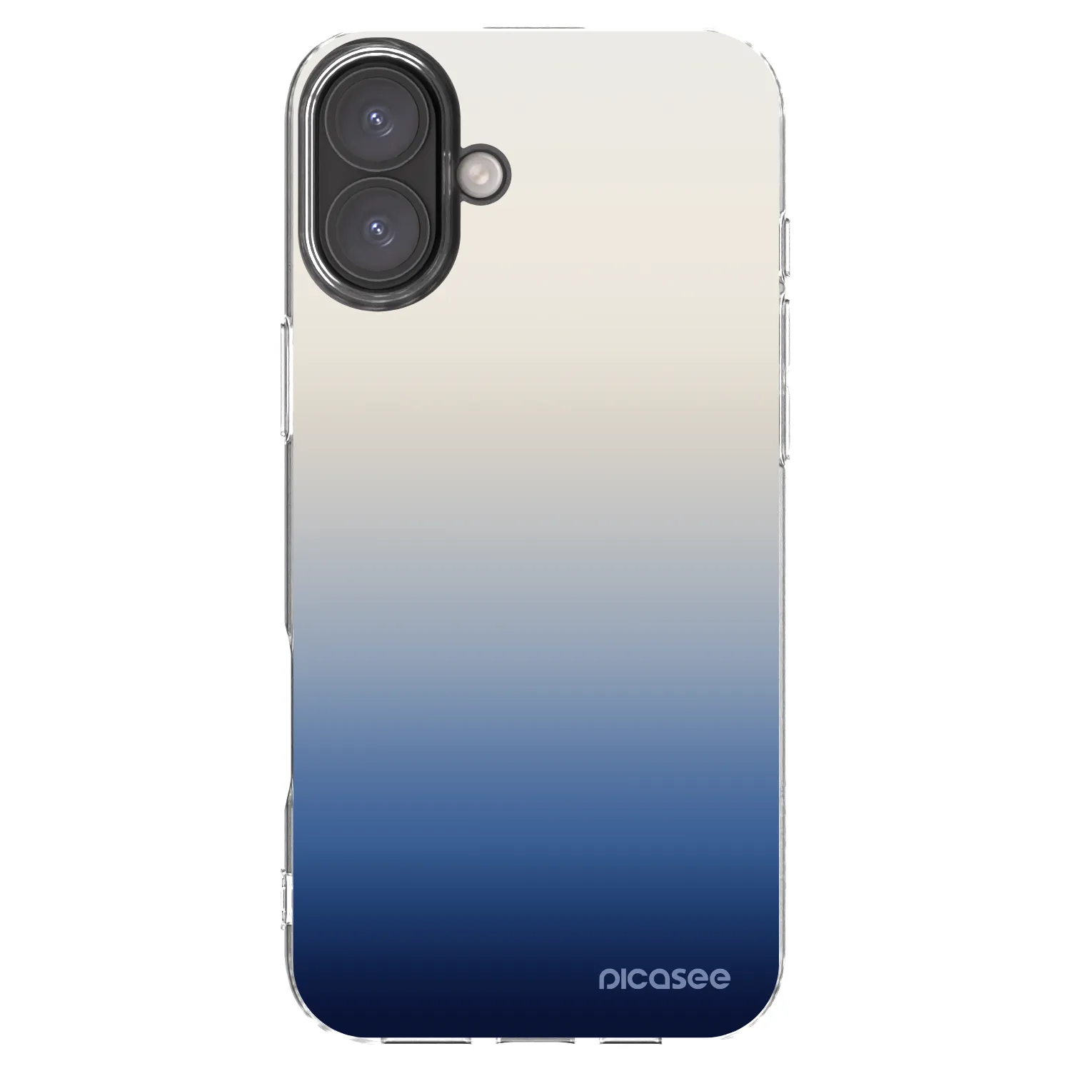 Picasee silikonski prozorni ovitek za Apple iPhone 16 Plus - Gravity Fade