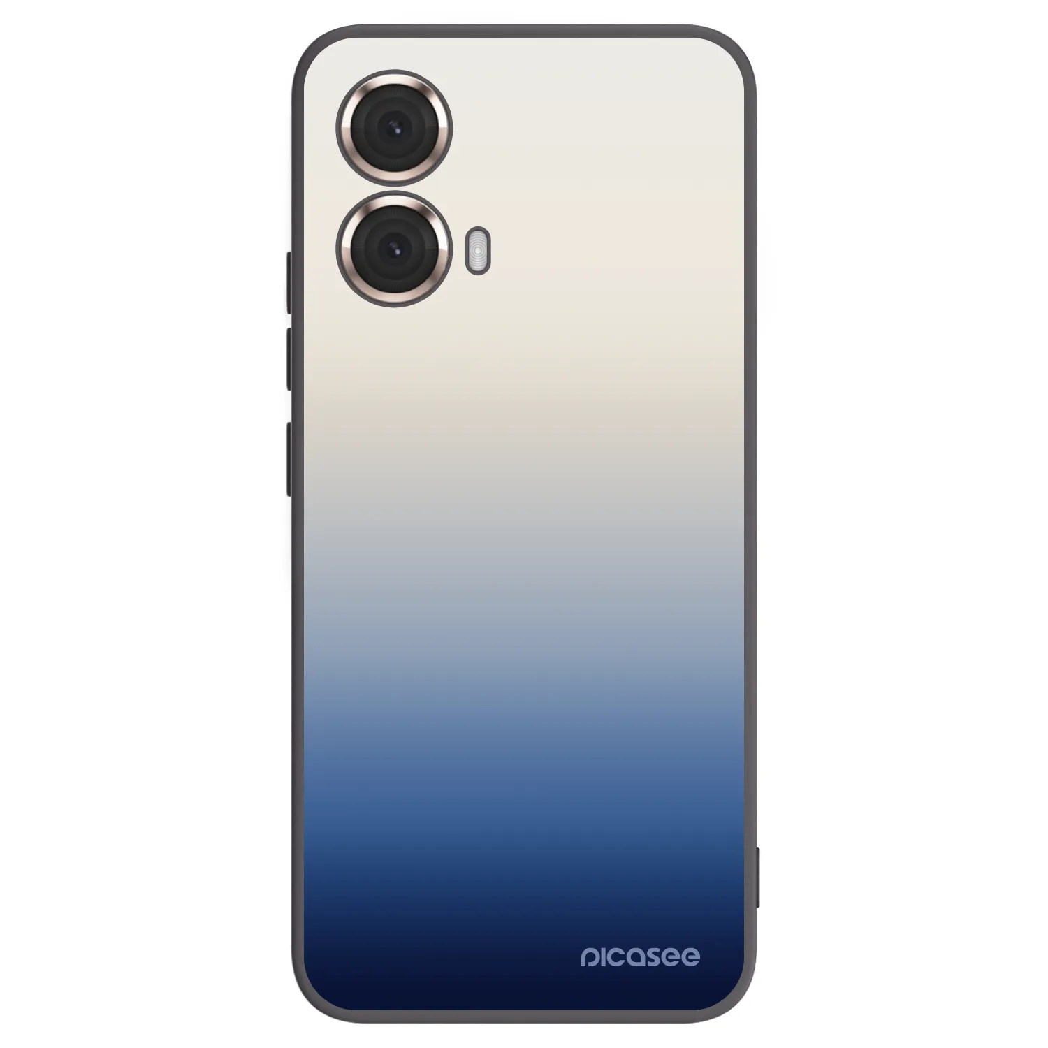 Picasee silikonski črni ovitek za Motorola Moto G85 - Gravity Fade