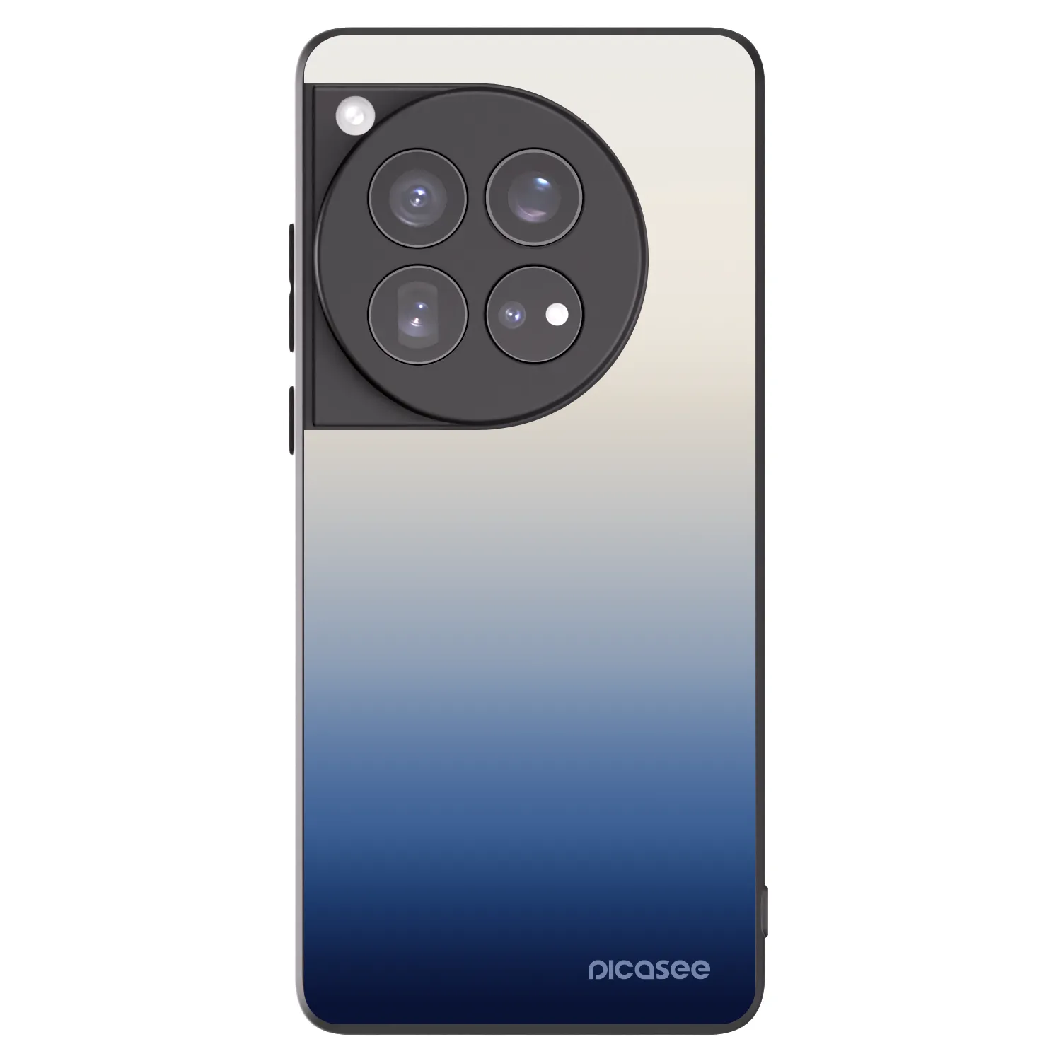 Picasee silikonski črni ovitek za OnePlus 12 5G - Gravity Fade