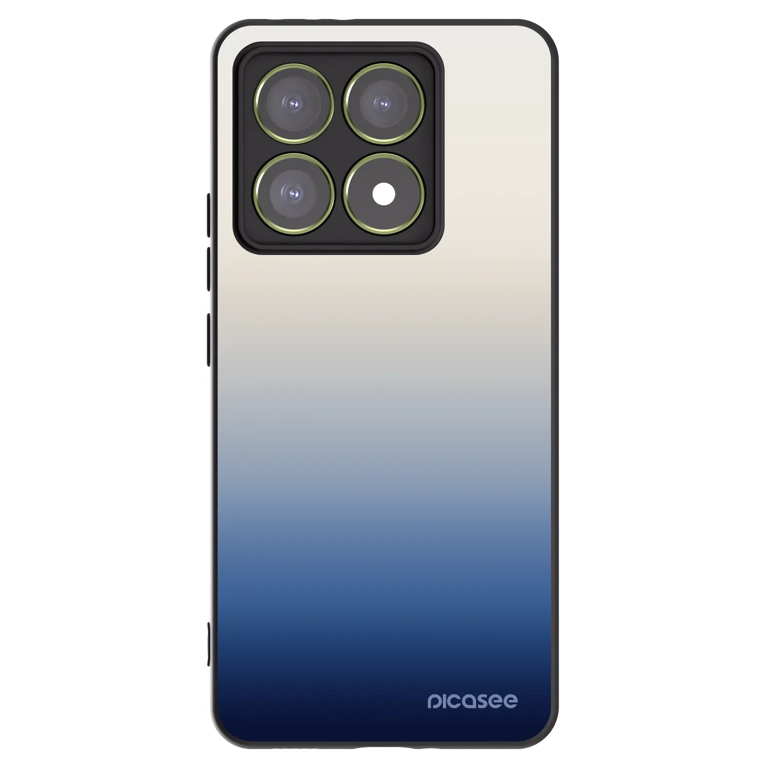 Picasee silikonski črni ovitek za Xiaomi 14T - Gravity Fade