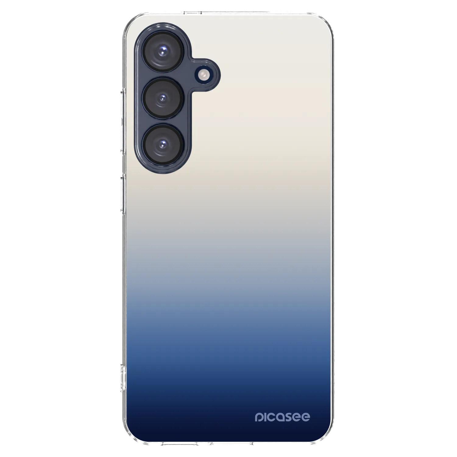 Picasee silikonski prozorni ovitek za Samsung Galaxy S25 5G - Gravity Fade