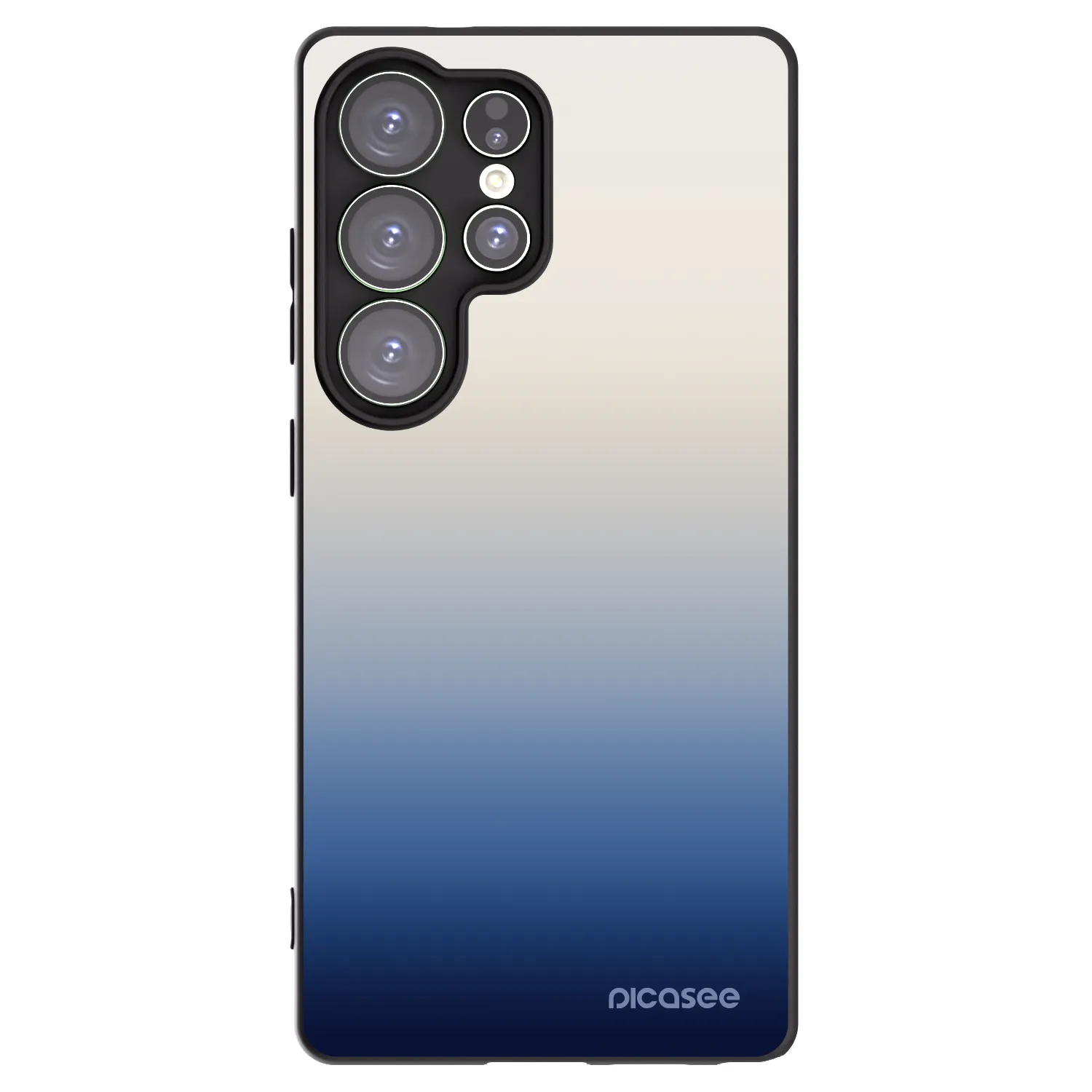 Picasee silikonski črni ovitek za Samsung Galaxy S25 Ultra 5G - Gravity Fade