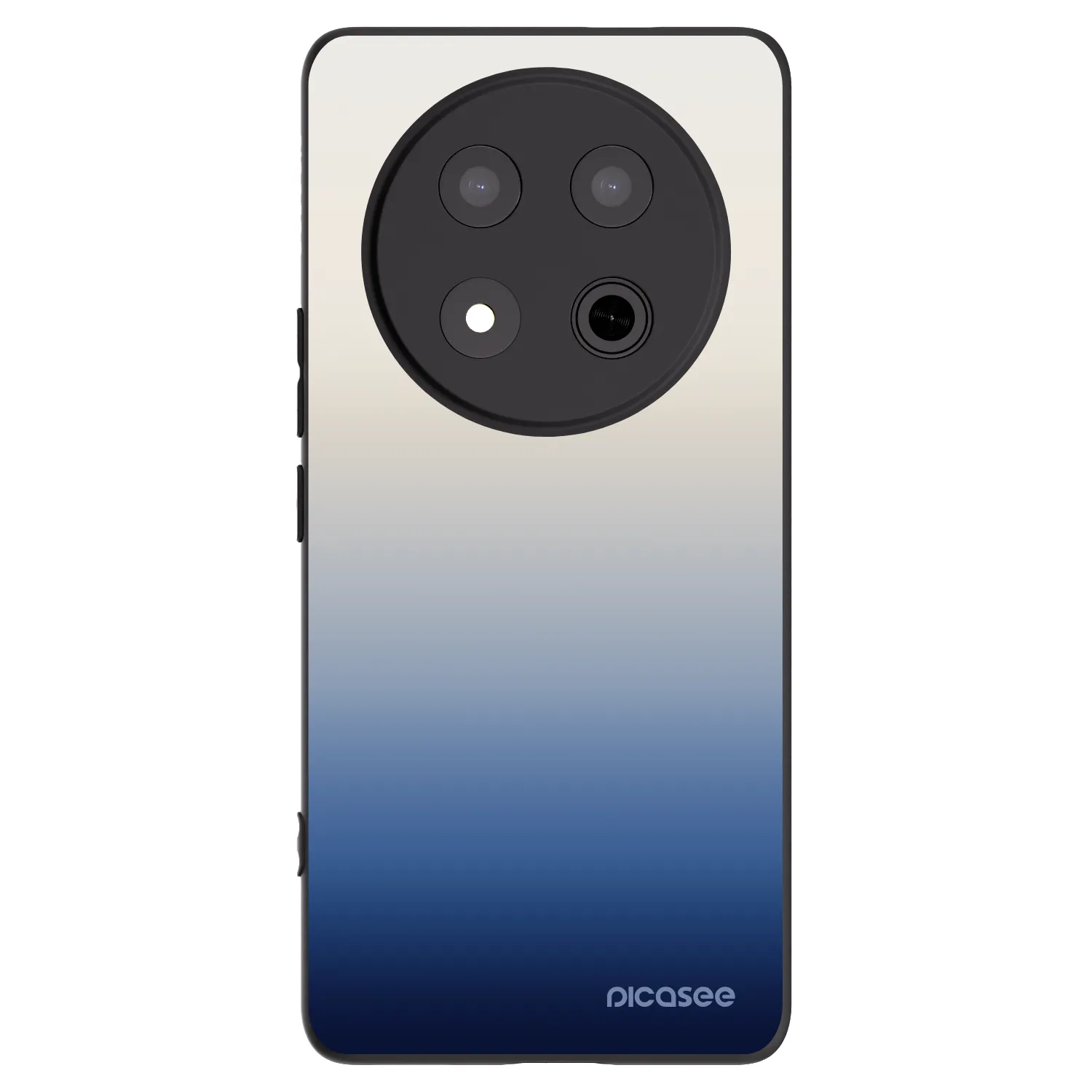 Picasee silikonski črni ovitek za Honor Magic7 Lite 5G - Gravity Fade