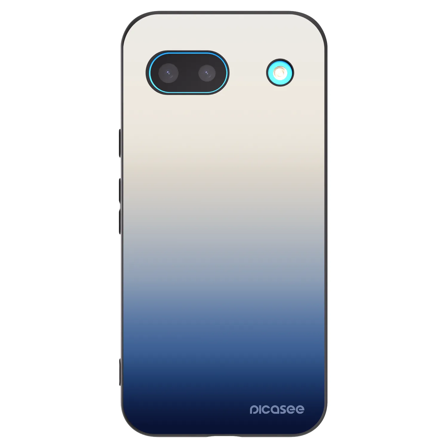Picasee silikonski črni ovitek za Google Pixel 8 - Gravity Fade