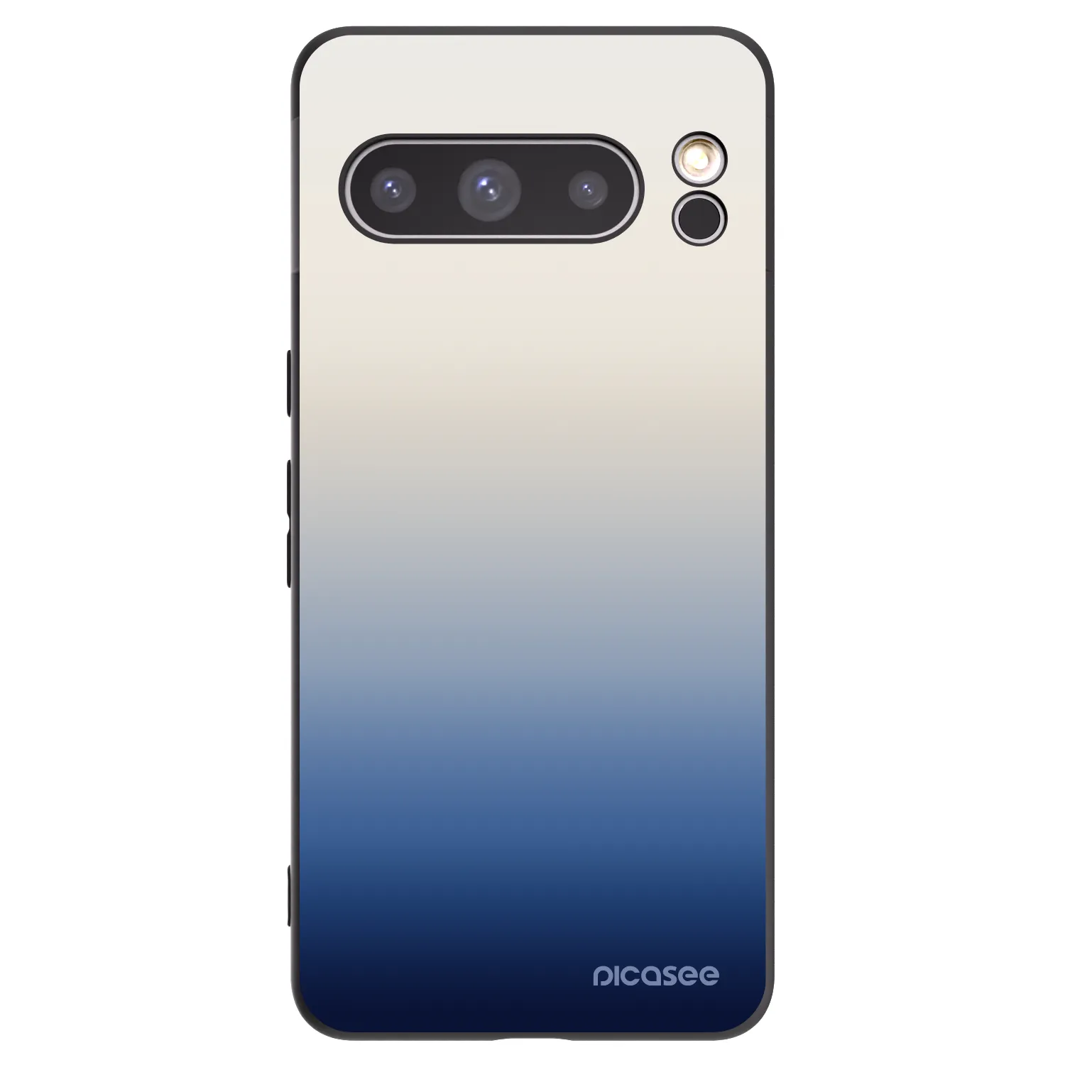 Picasee silikonski črni ovitek za Google Pixel 8 Pro - Gravity Fade