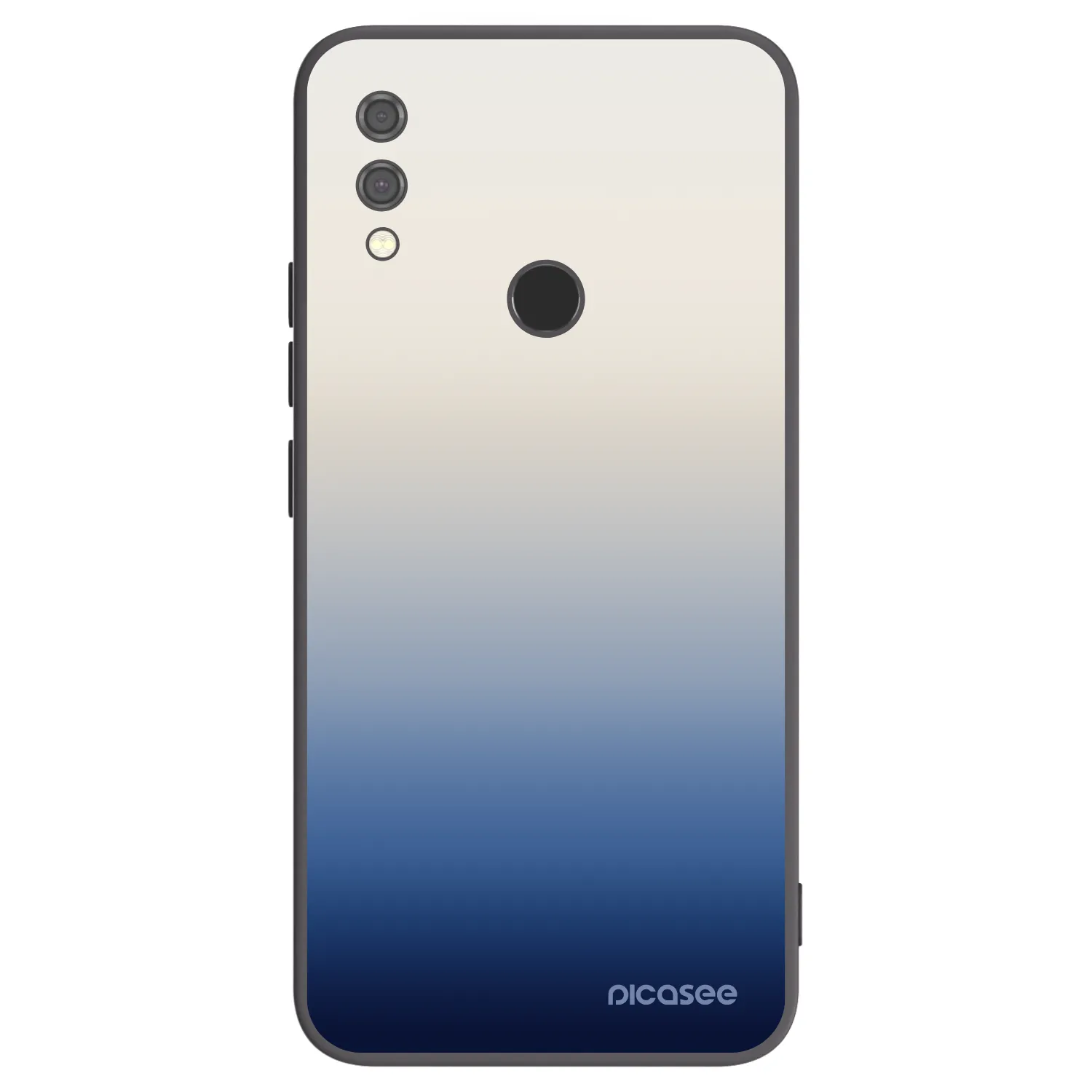 Picasee silikonski črni ovitek za Xiaomi Redmi Note 7 - Gravity Fade