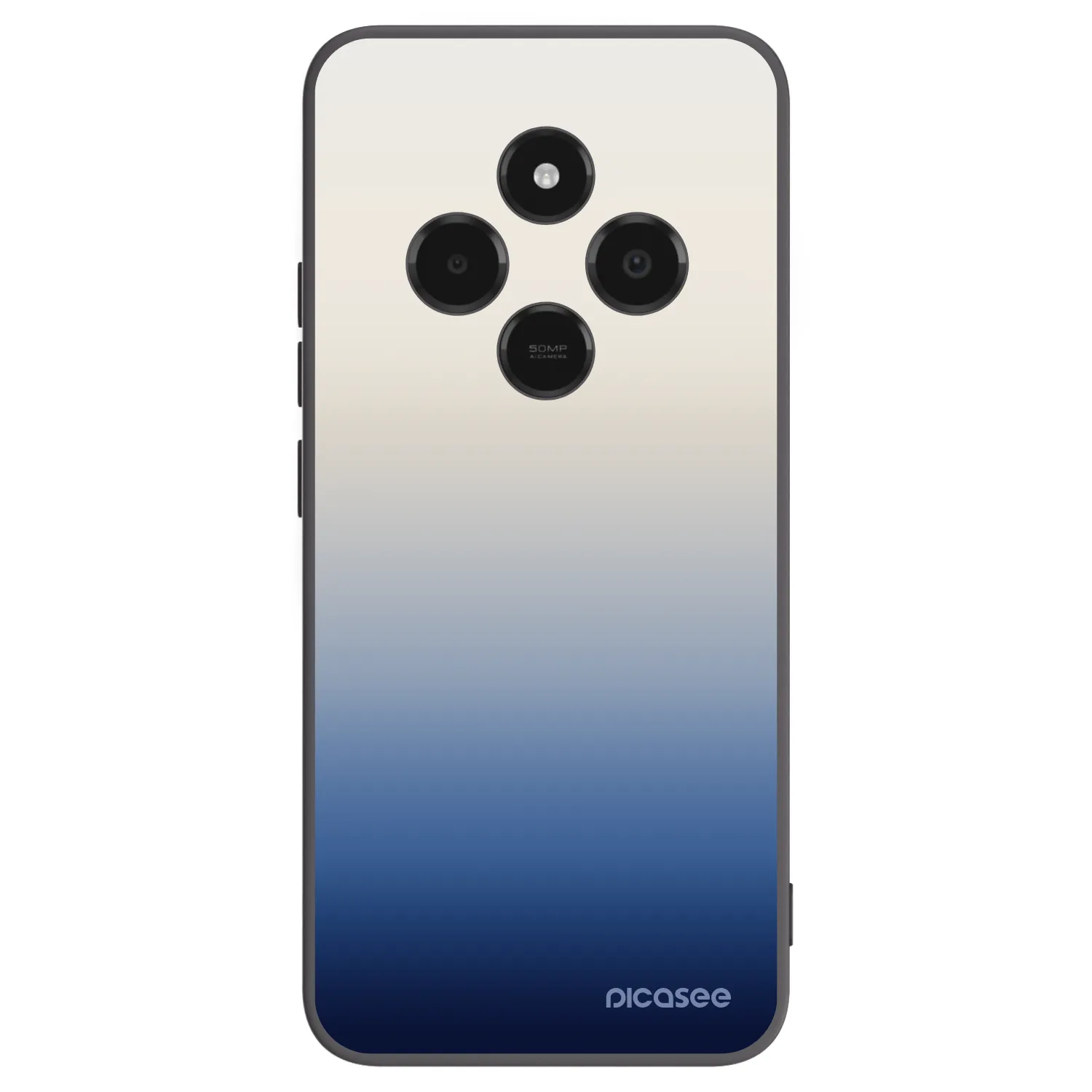 Picasee silikonski črni ovitek za Xiaomi Poco C75 - Gravity Fade