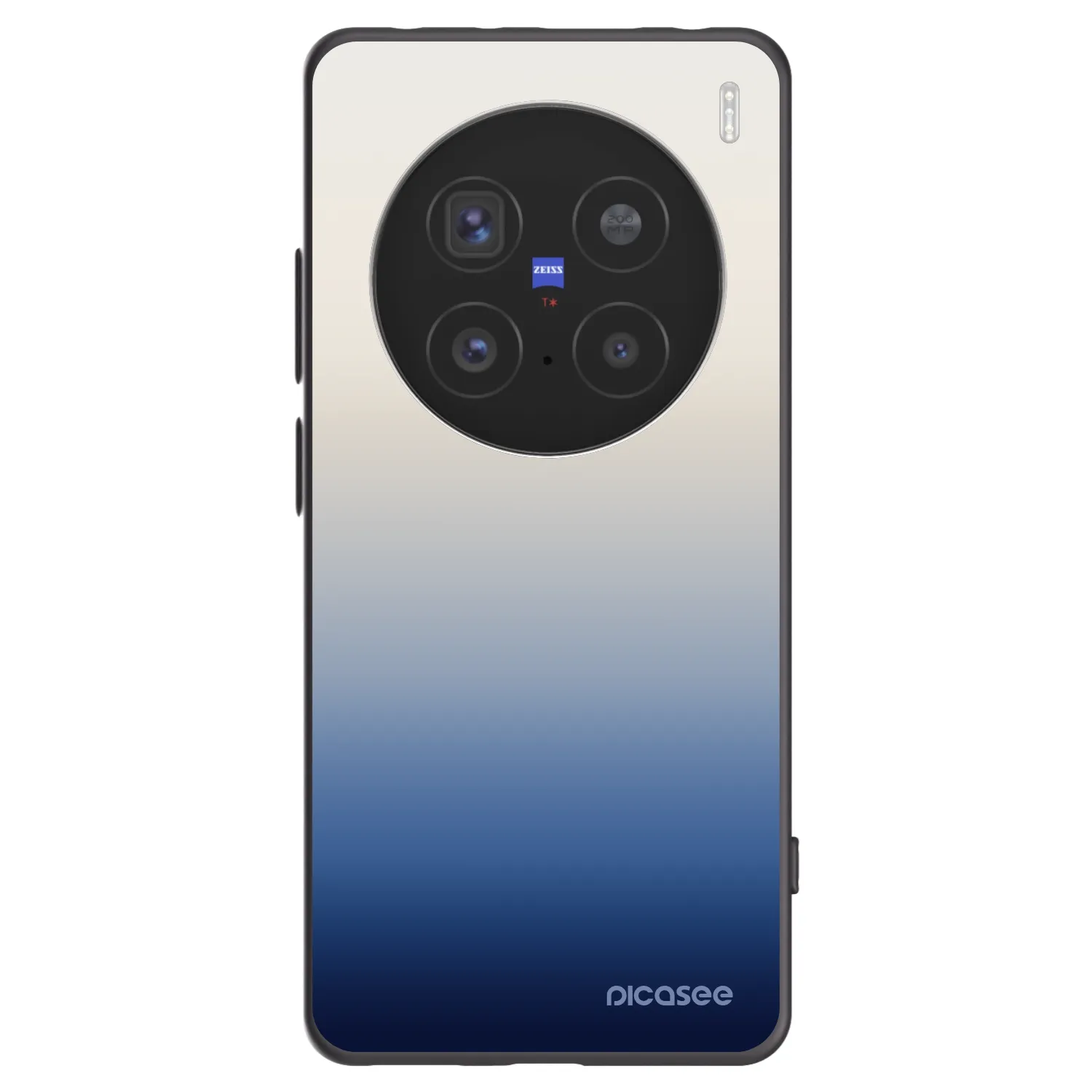 Picasee silikonski črni ovitek za Vivo X200 Pro - Gravity Fade