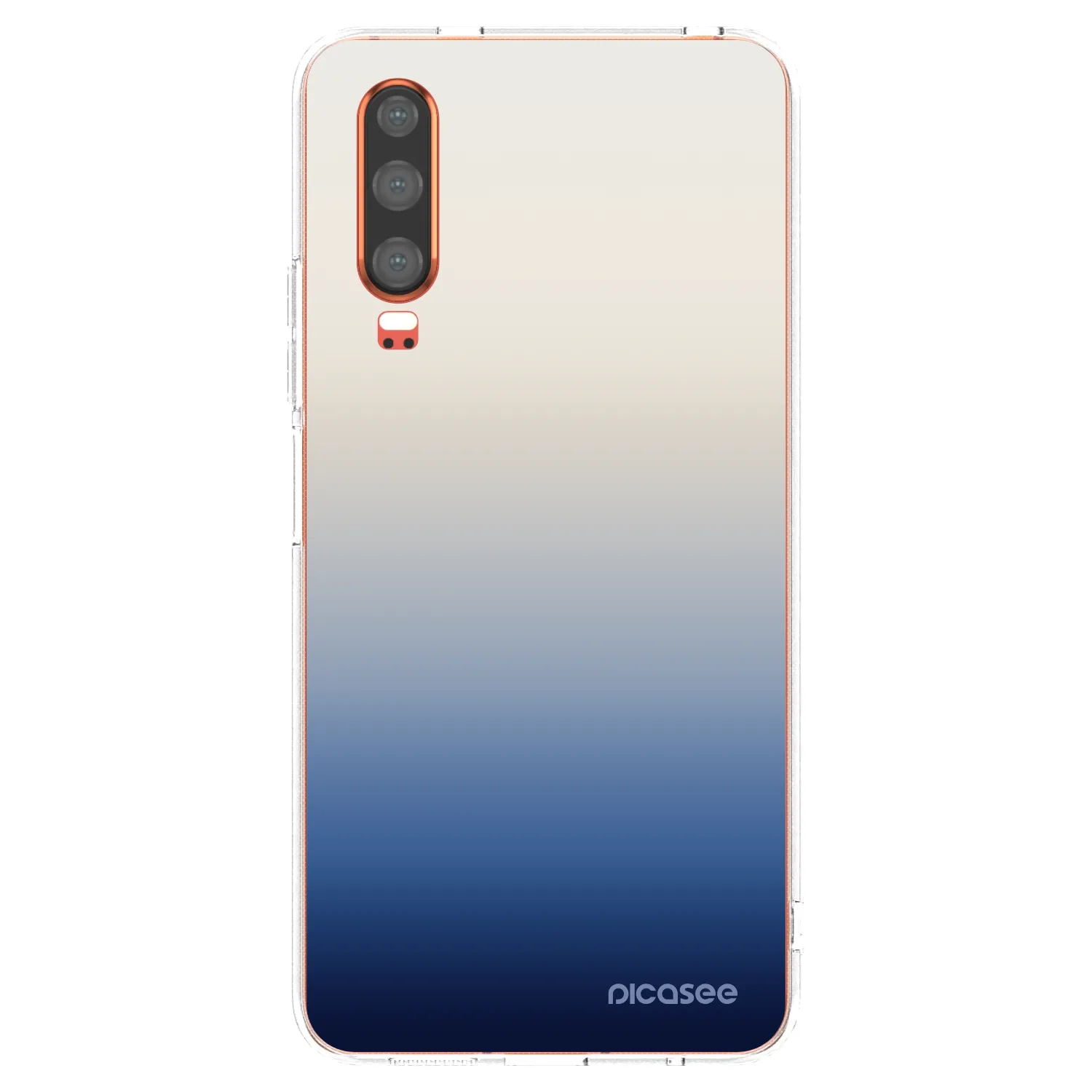 Picasee silikonski prozorni ovitek za Huawei P30 - Gravity Fade