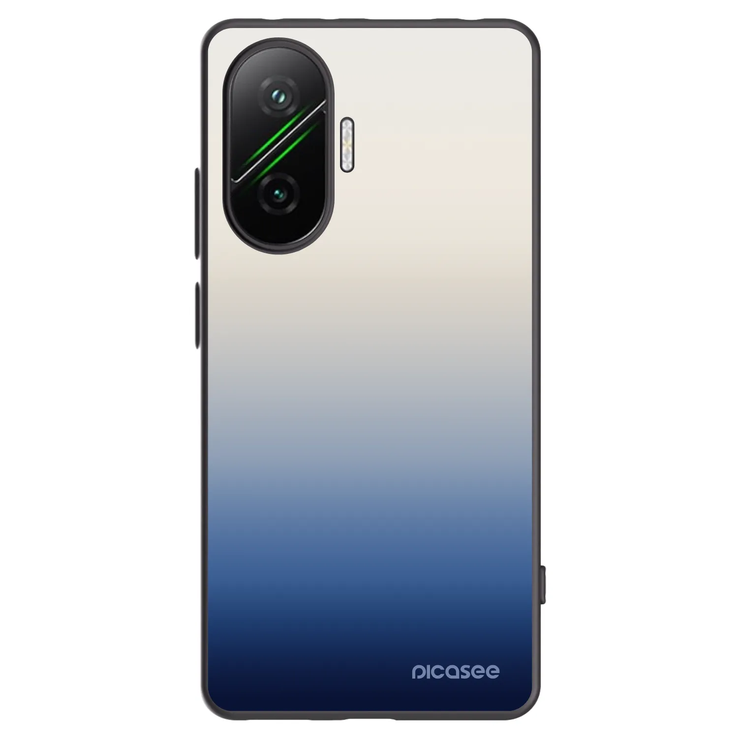 Picasee silikonski črni ovitek za Xiaomi Poco F7 Pro 5G - Gravity Fade