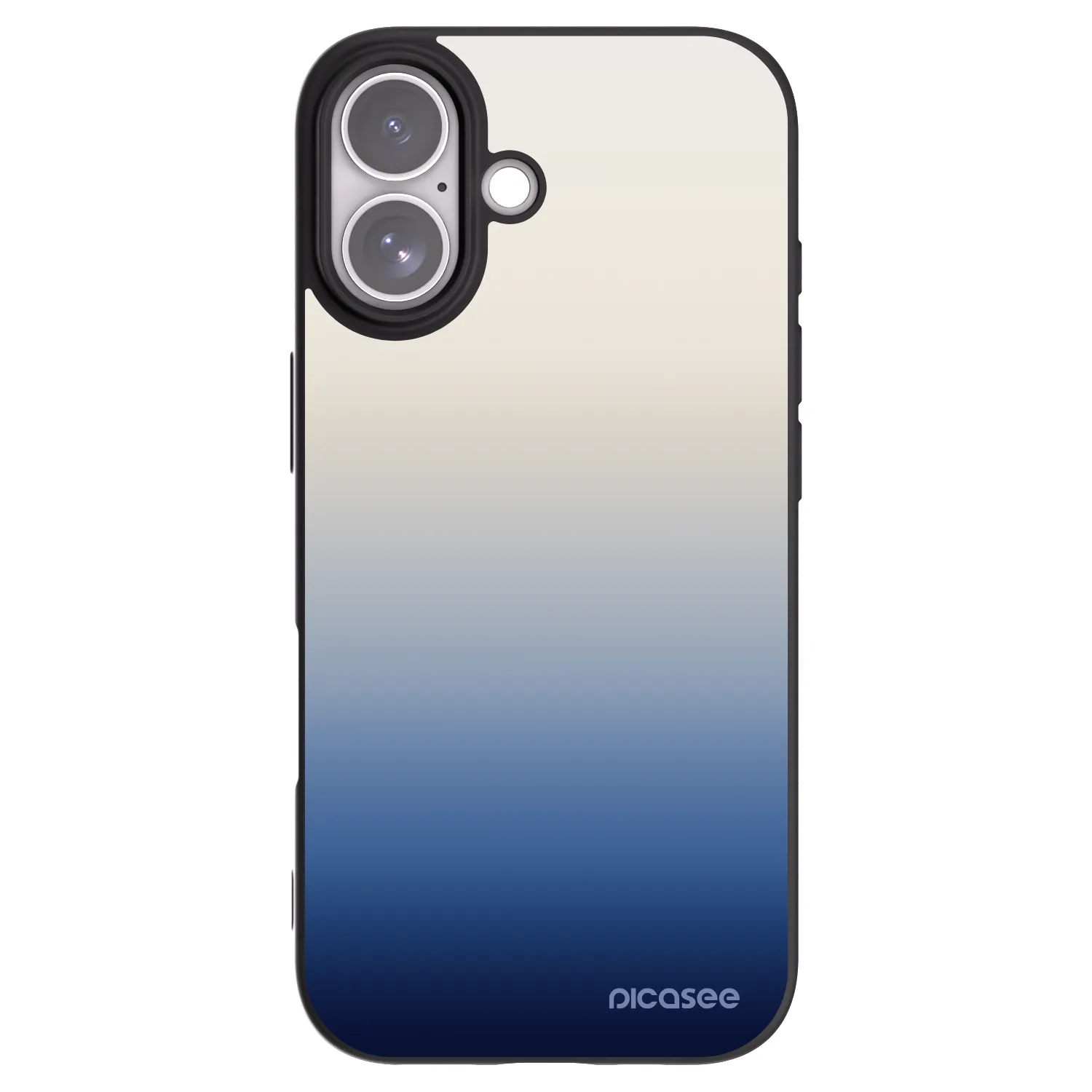 Picasee silikonski črni ovitek za Apple iPhone 17 - Gravity Fade