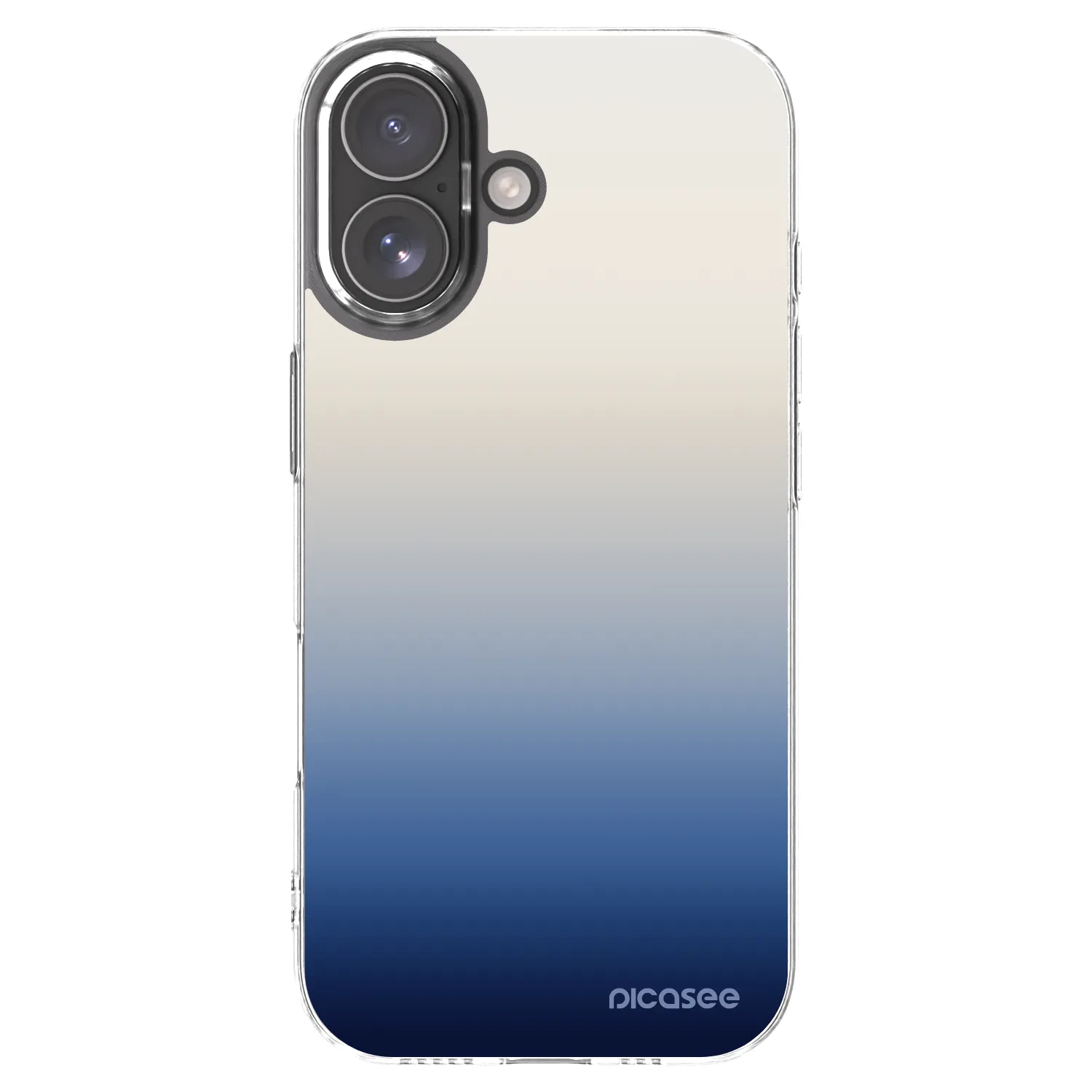 Picasee silikonski prozorni ovitek za Apple iPhone 17 - Gravity Fade