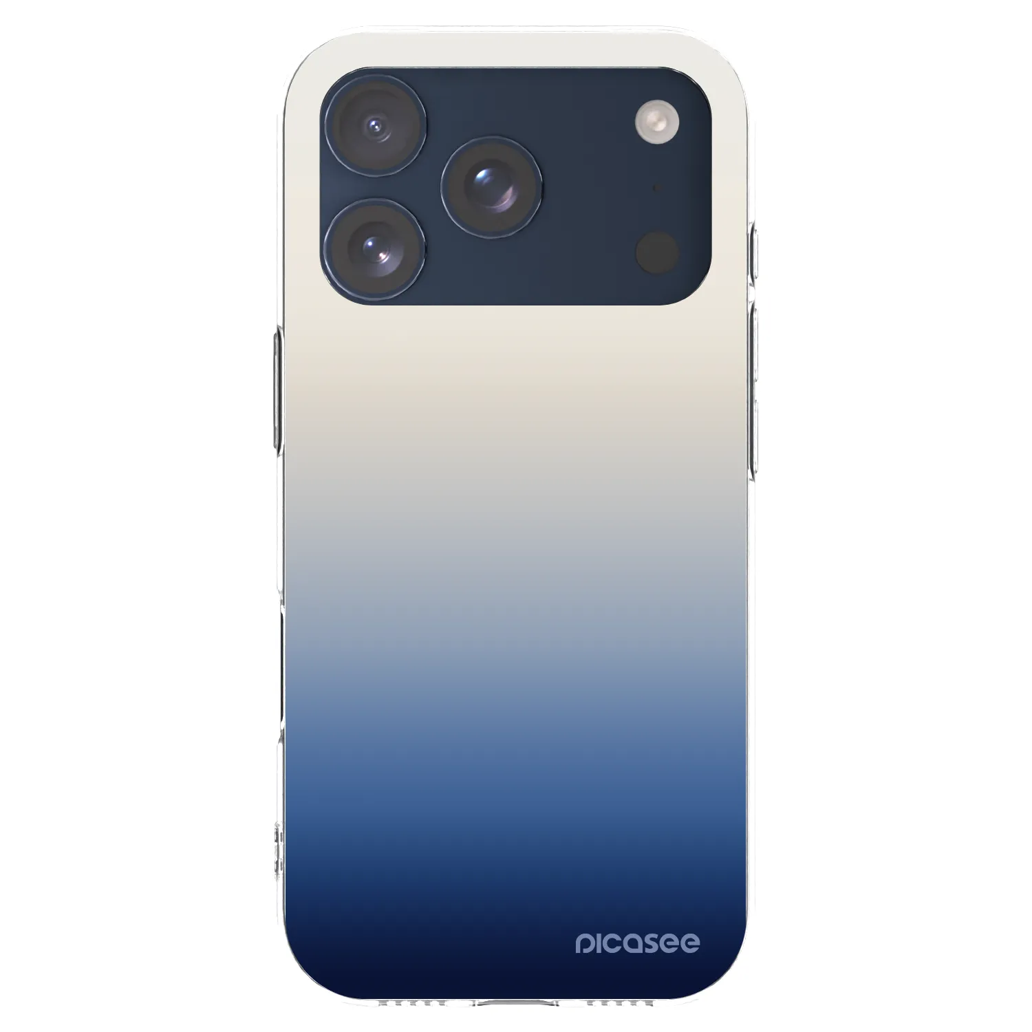 Picasee silikonski prozorni ovitek za Apple iPhone 17 Pro - Gravity Fade