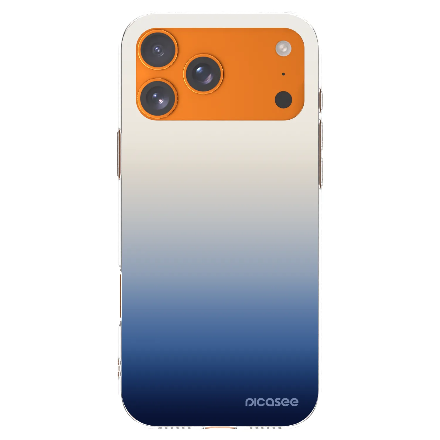 Picasee silikonski prozorni ovitek za Apple iPhone 17 Pro Max - Gravity Fade