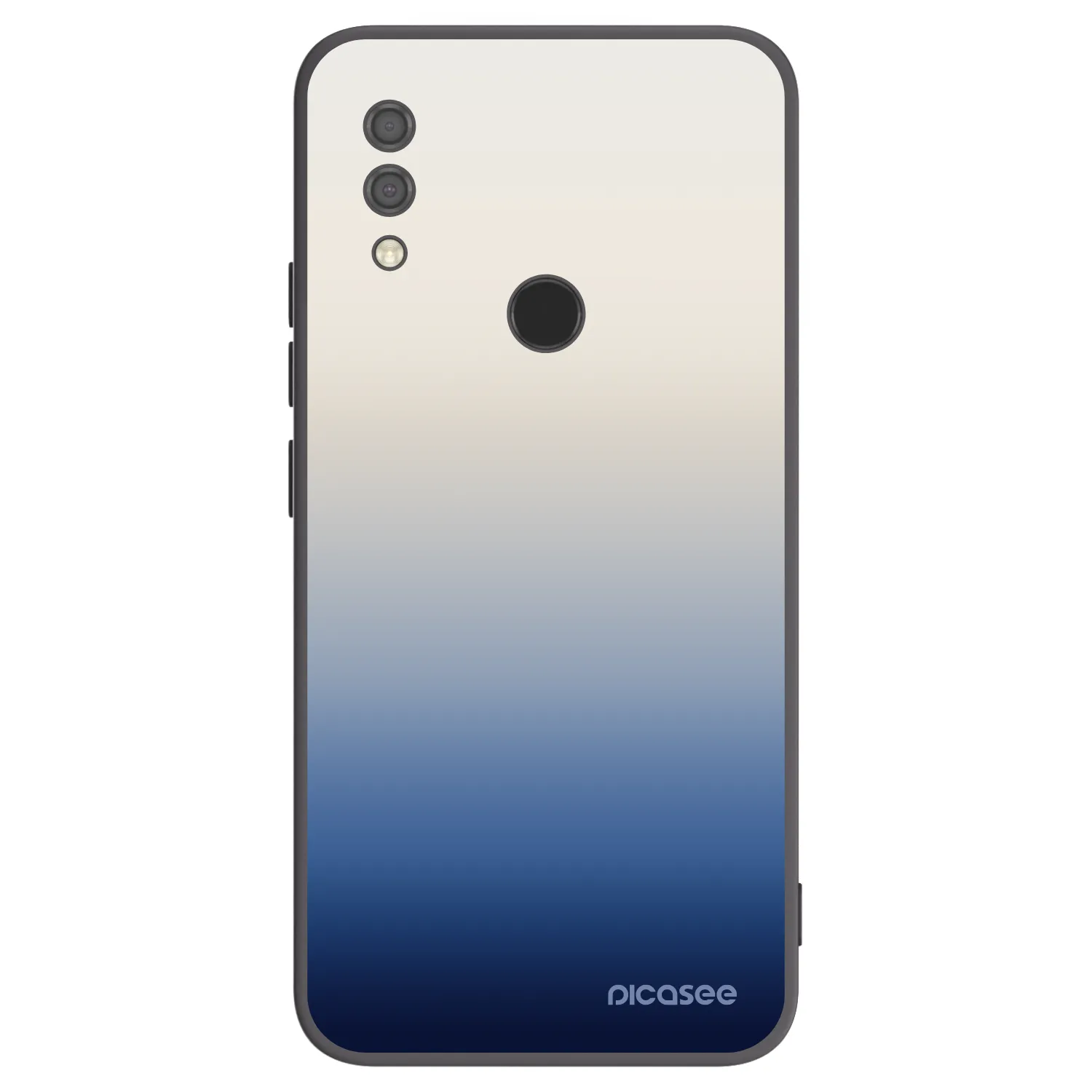 Picasee silikonski črni ovitek za Xiaomi Redmi 7 - Gravity Fade