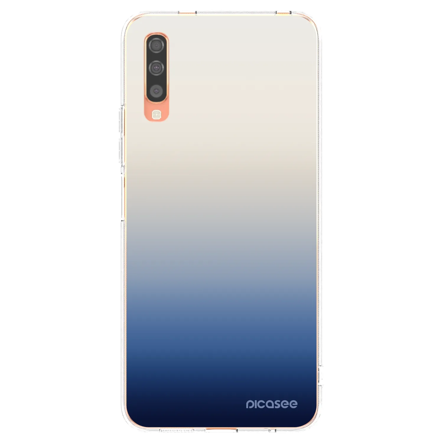 Picasee silikonski prozorni ovitek za Samsung Galaxy A70 A705F - Gravity Fade