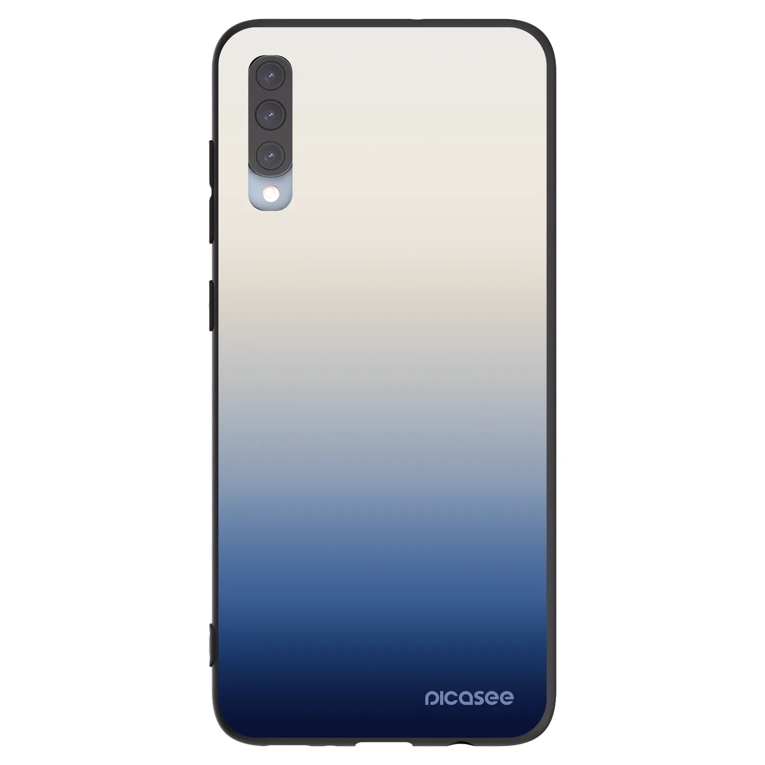 Picasee silikonski črni ovitek za Samsung Galaxy A70 A705F - Gravity Fade