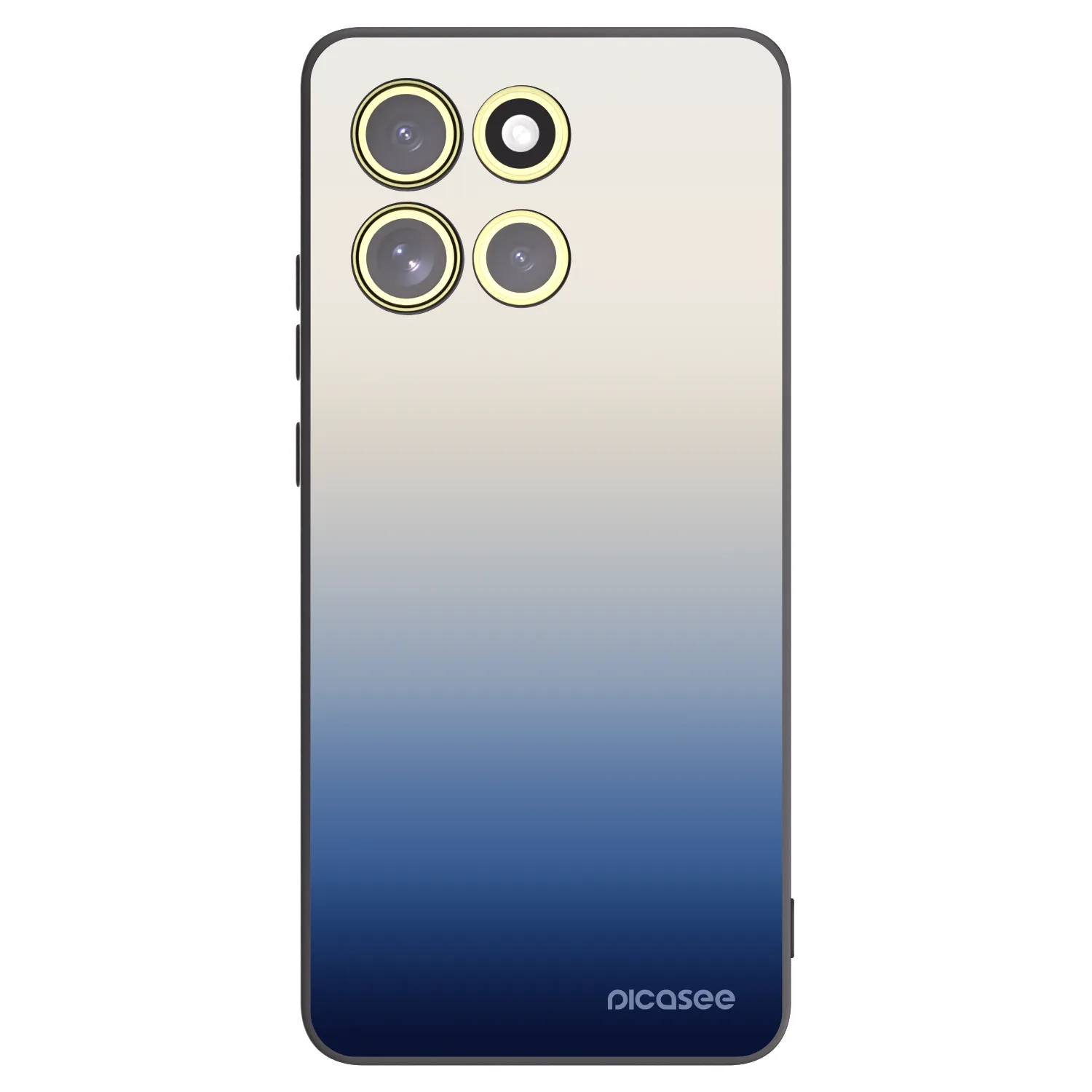 Picasee silikonski črni ovitek za Motorola Moto G86 5G - Gravity Fade
