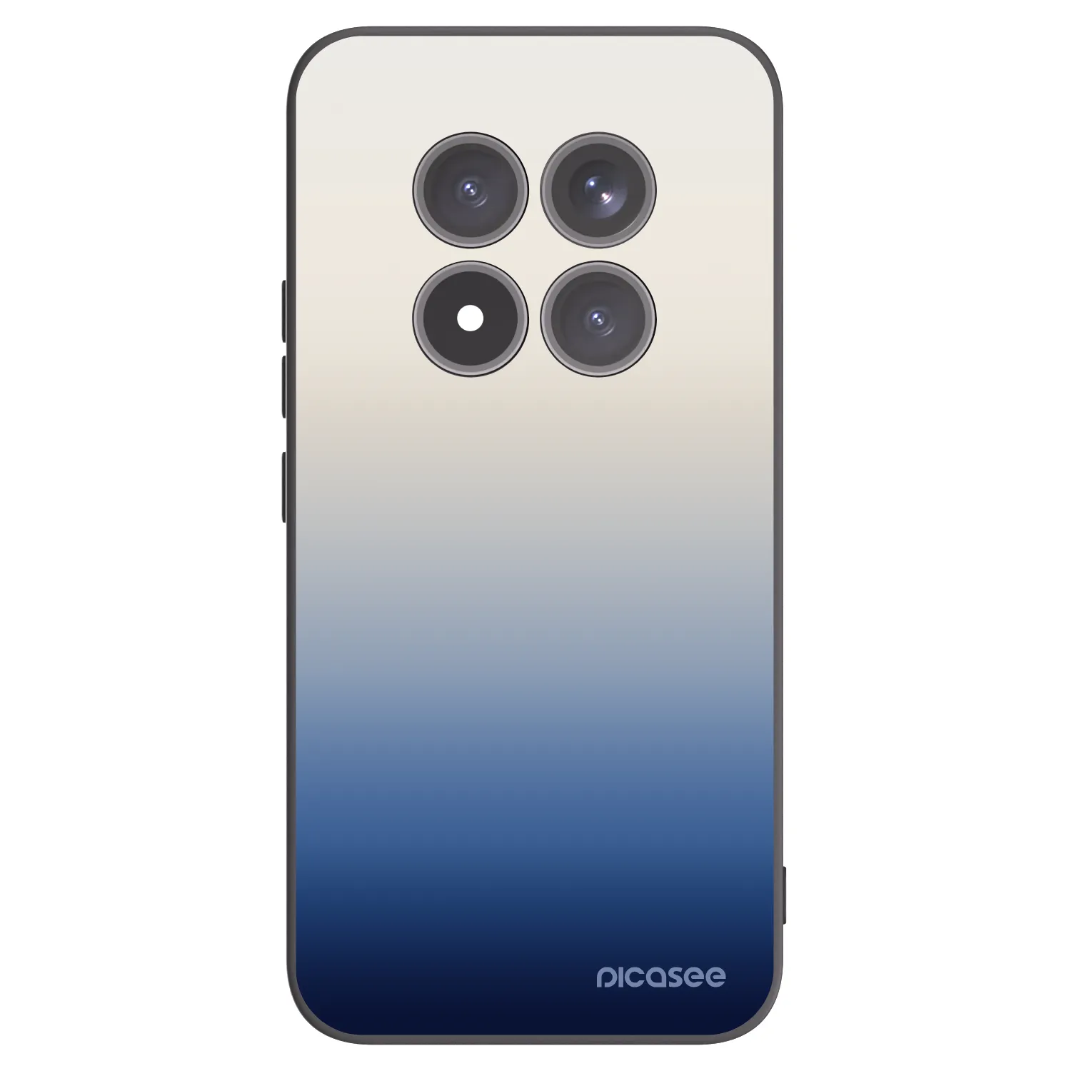 Picasee silikonski črni ovitek za Xiaomi Redmi Note 15 Pro+ - Gravity Fade