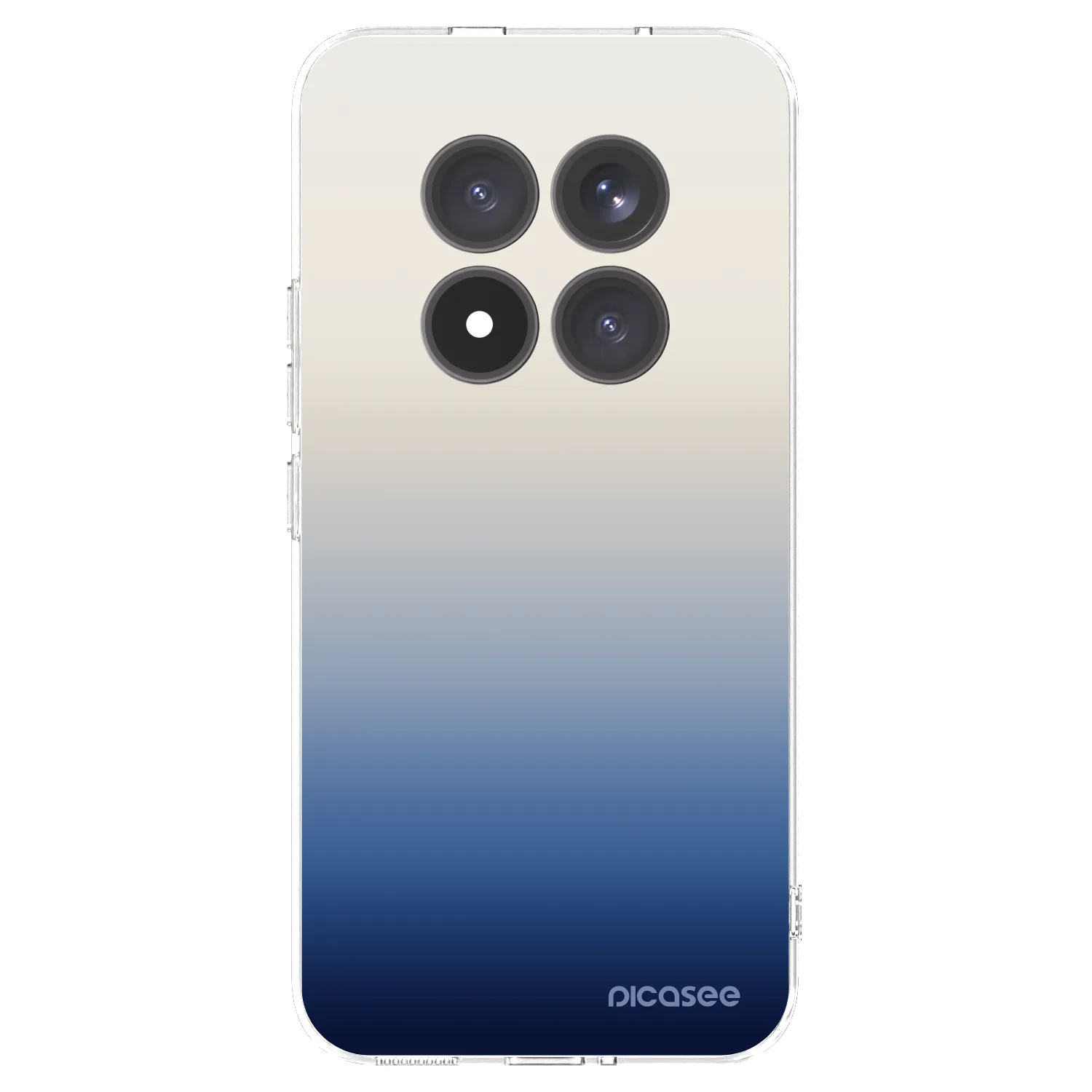 Picasee silikonski prozorni ovitek za Xiaomi Redmi Note 15 Pro+ - Gravity Fade